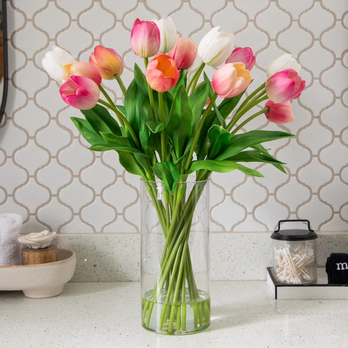Faux 20” Tulip Arrangement - Image 3