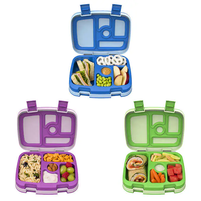 NEW - Bentgo Kids Lunch Box Containers, 3-Pack - Retail $40 - Image 2