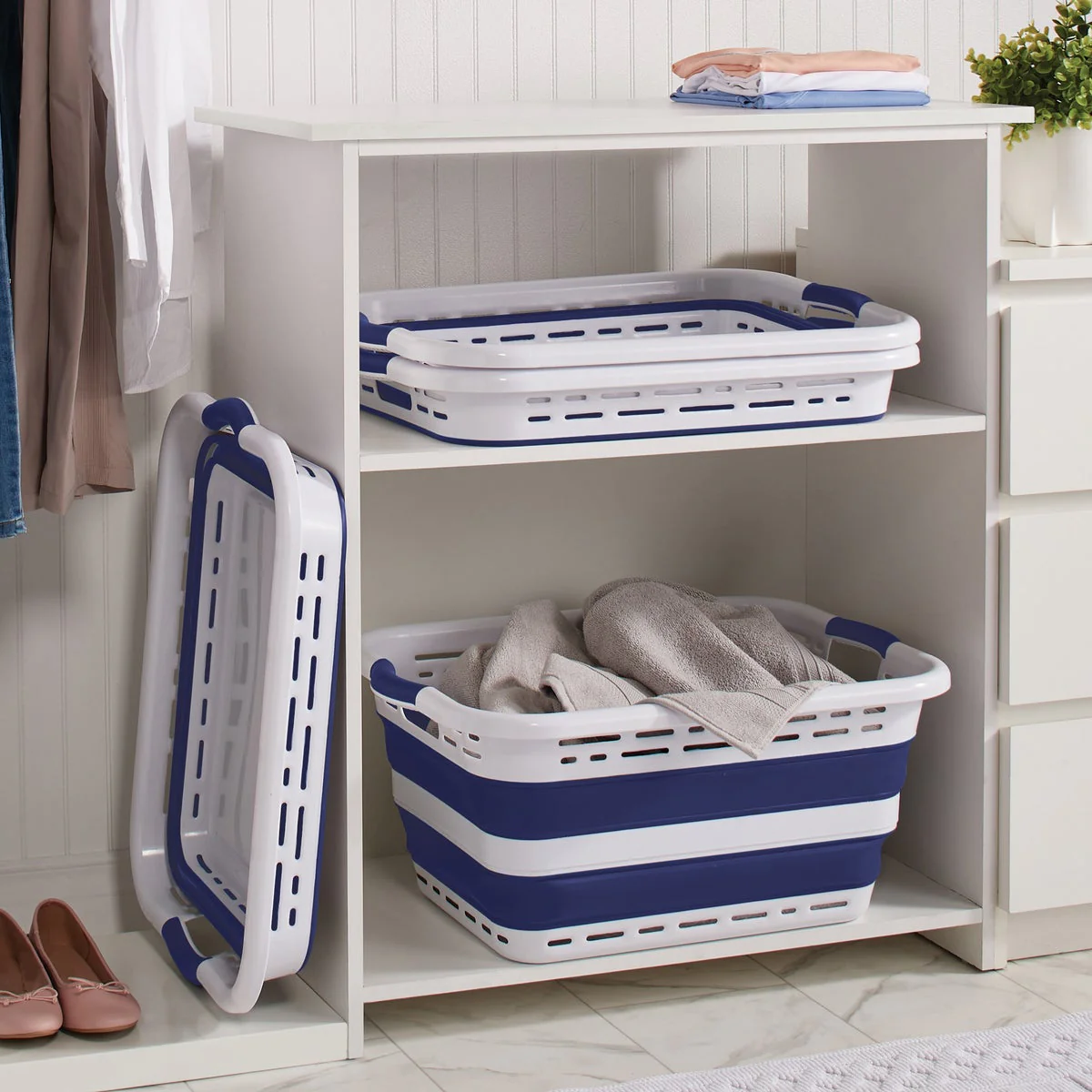Pop N’ Load Collapsible Laundry Basket - Image 4