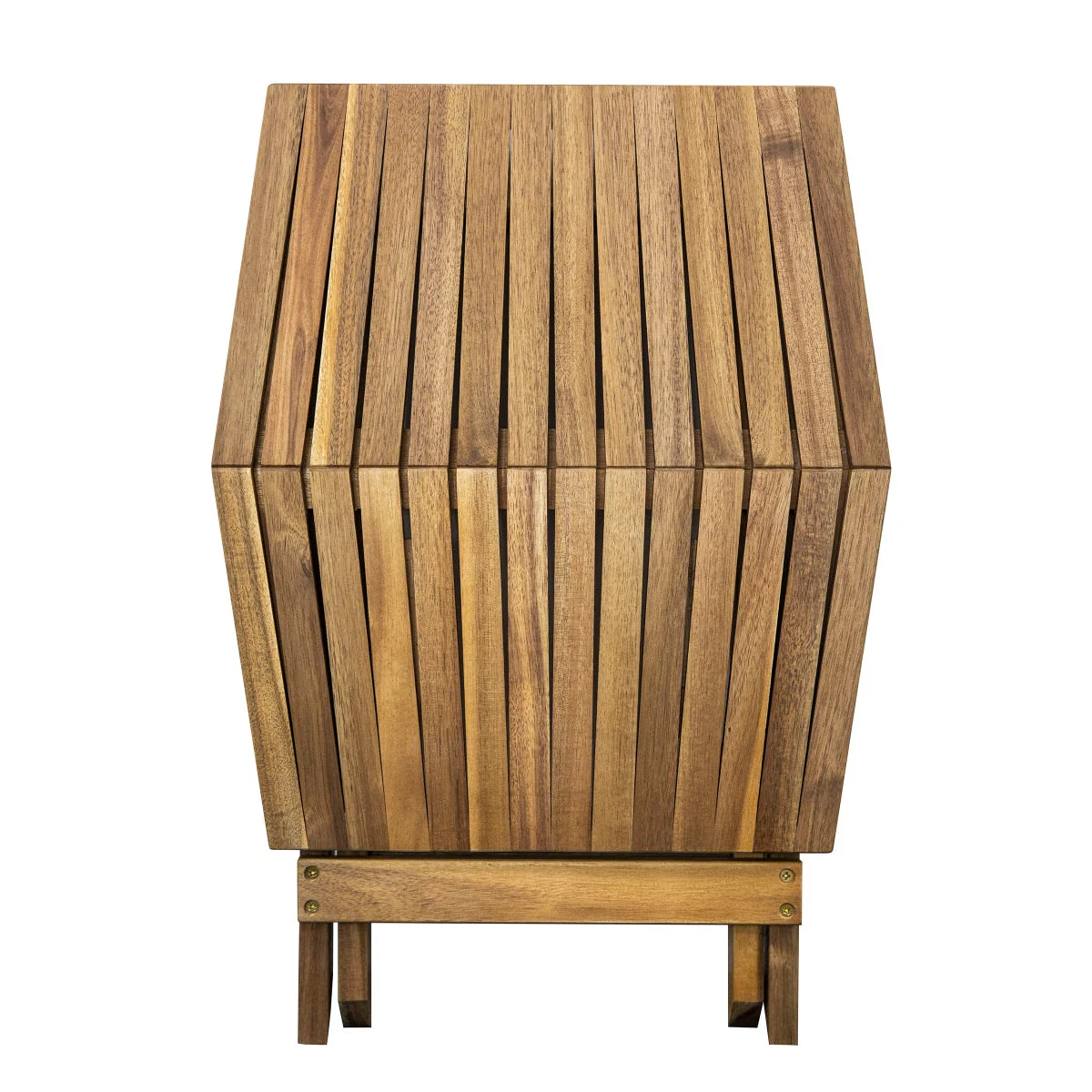 Melino Wooden Folding Table - Image 4