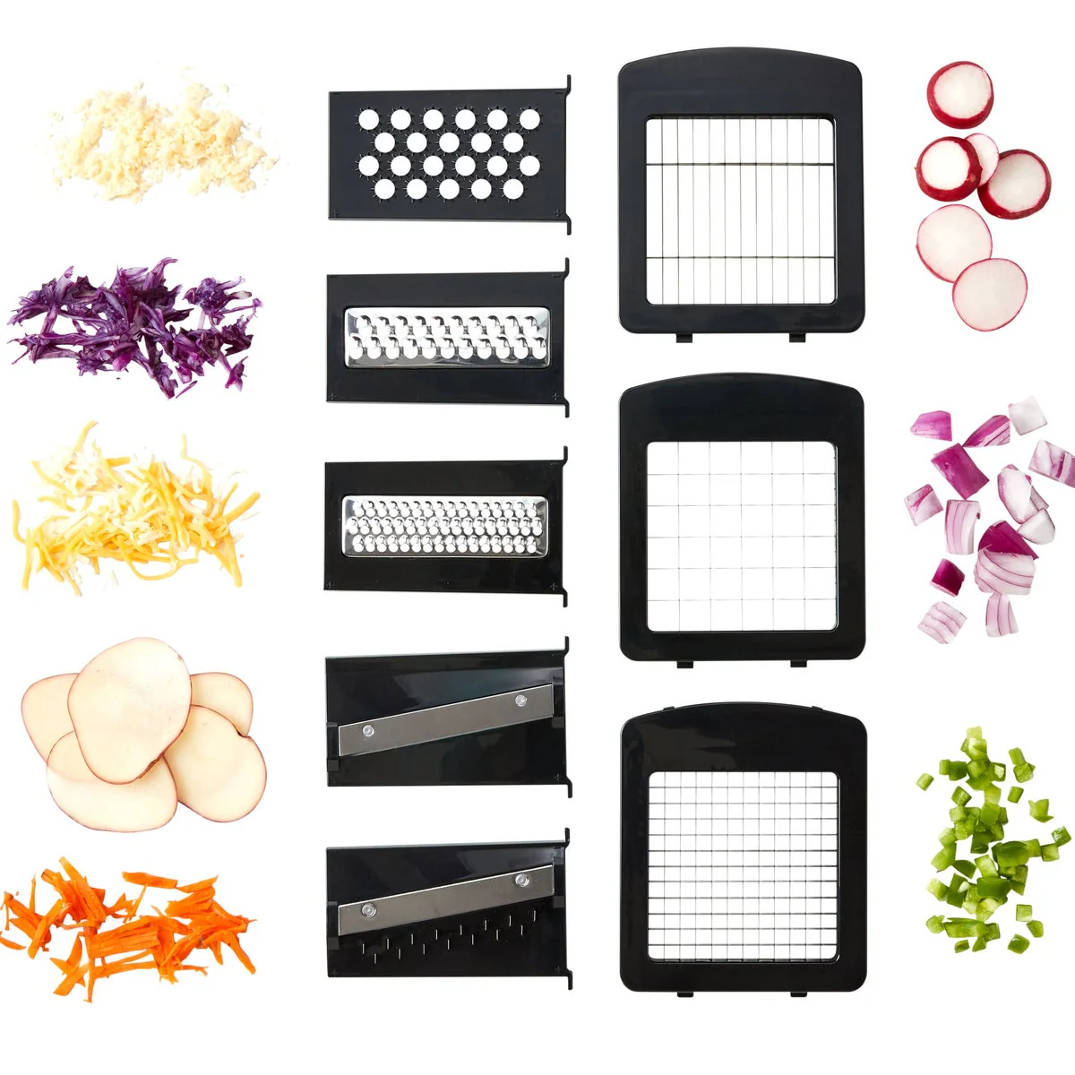 MIU 11-piece Vegetable Chopper & Slicer - Image 4