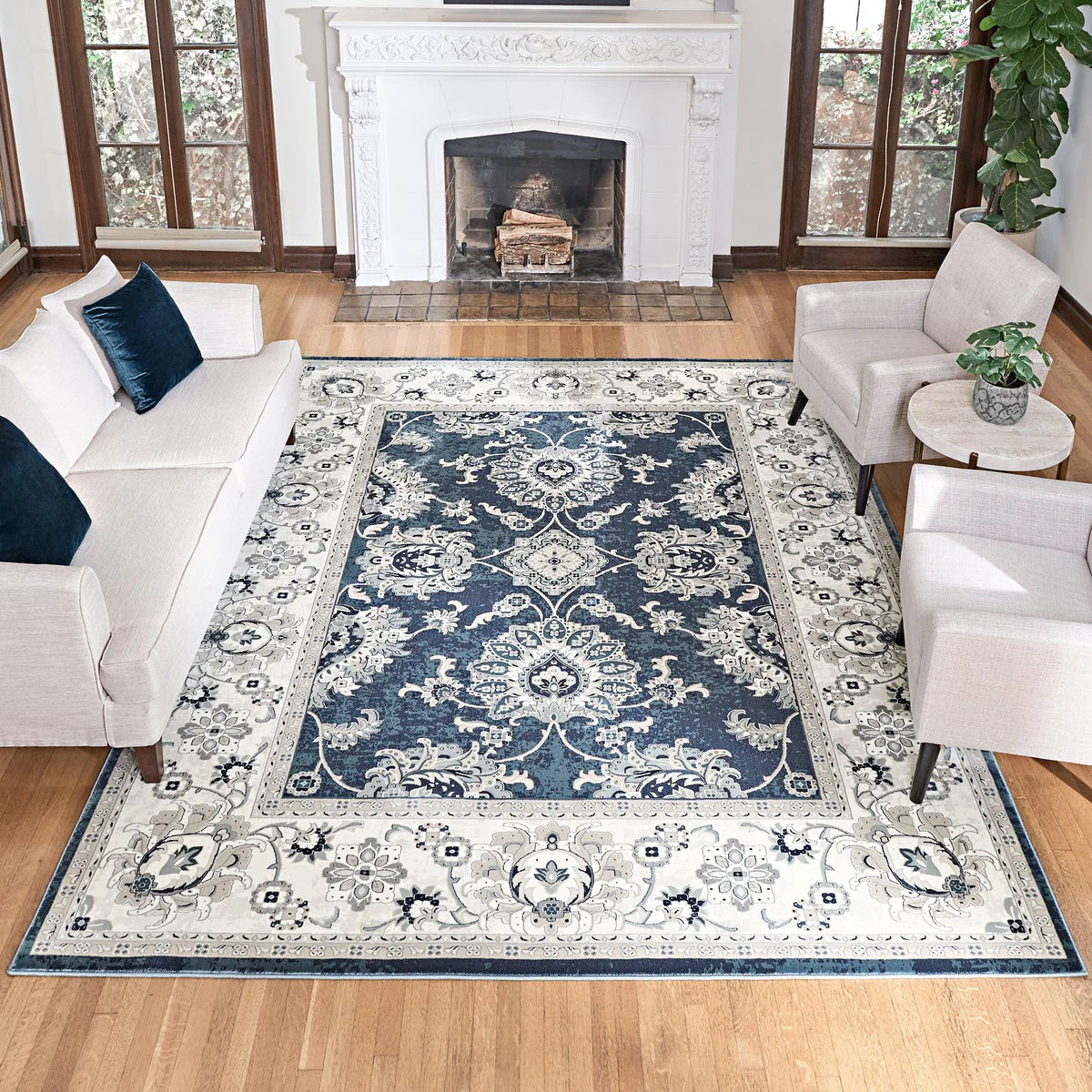 Thomasville Timeless Classic Rug Collection, Minerva, 5 ft. 3 in. x 7 ft. 5 in