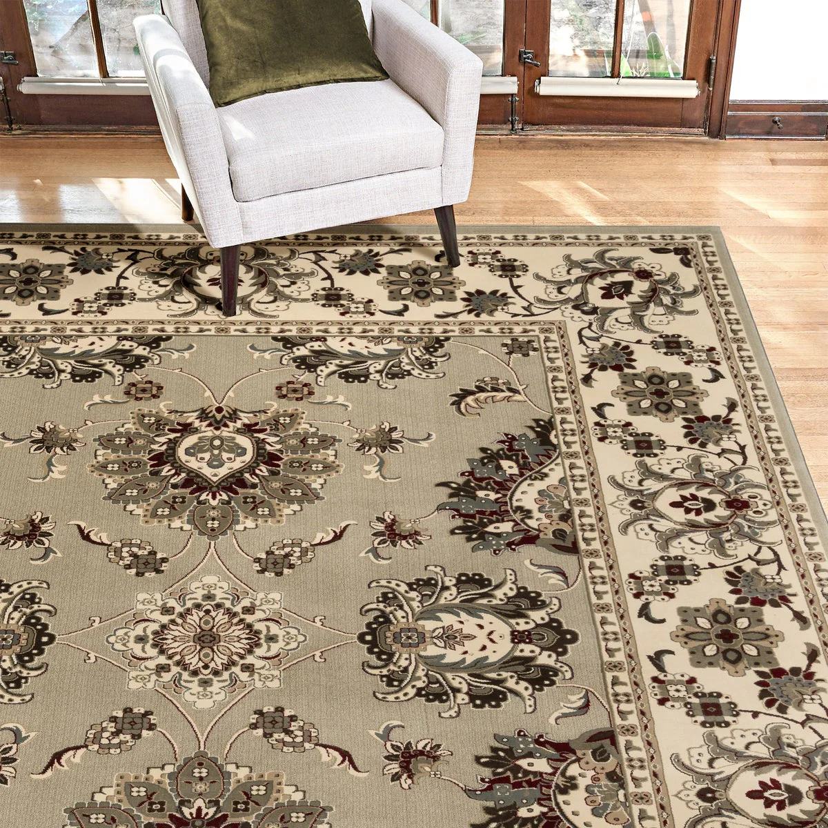 Thomasville Timeless Classic Rug Collection, Minerva, 5 ft. 3 in. x 7 ft. 5 in. - Image 2