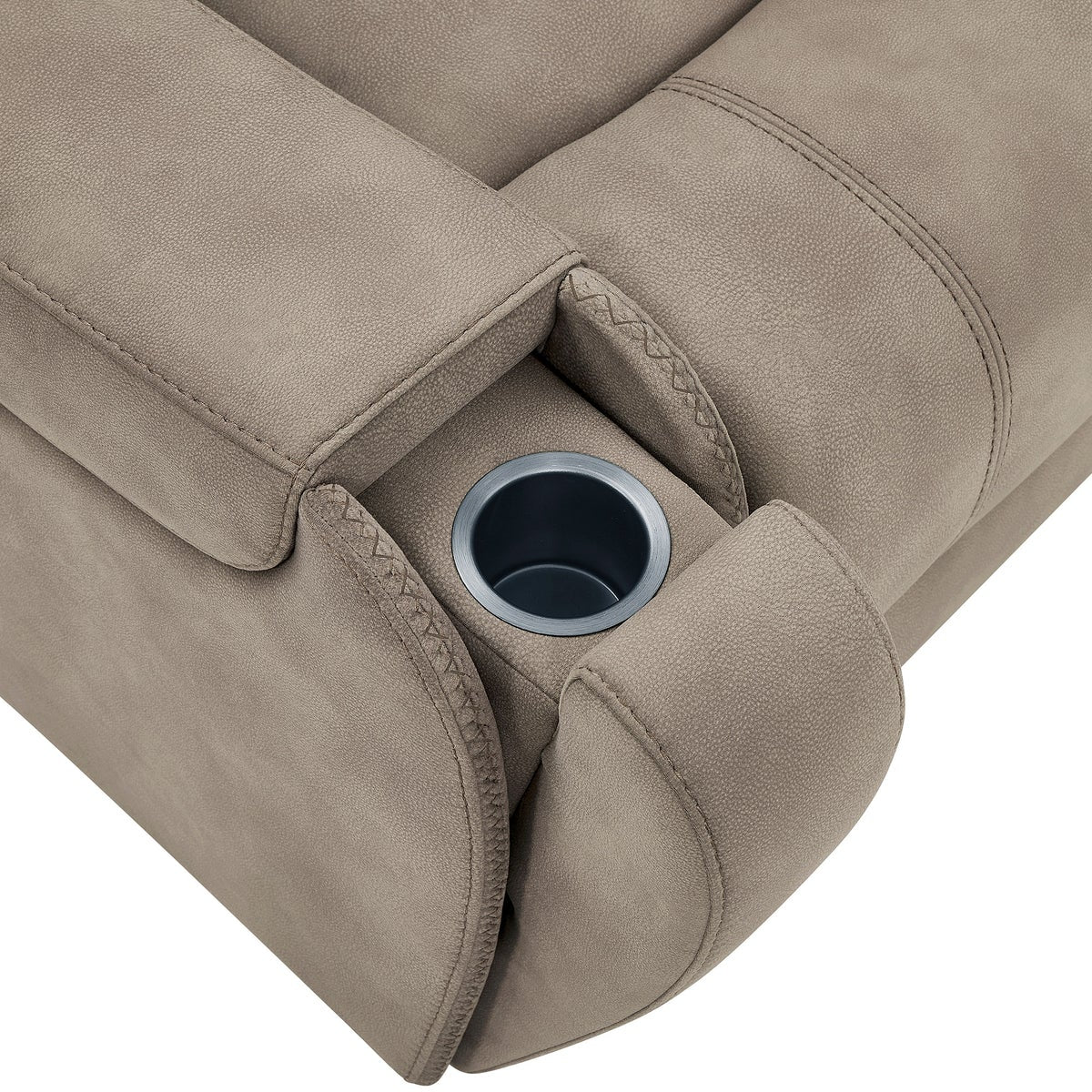 Barcalounger Carmelo Fabric Power Reclining Sectional with Power Headrests - Image 5