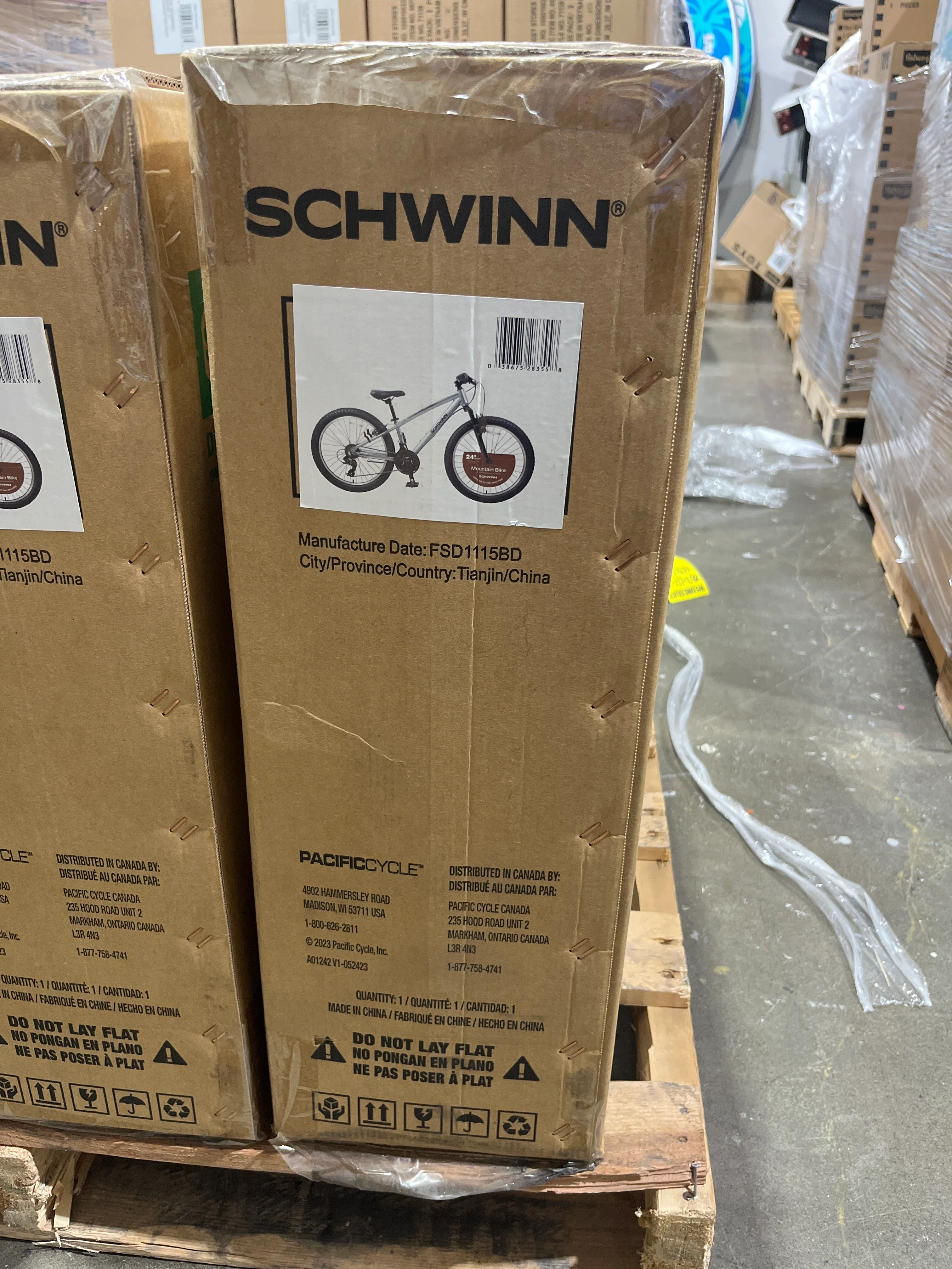 Schwinn Ranger Mountain Bike, 24 Inch Wheel, 21 Speeds, Silver - Image 7