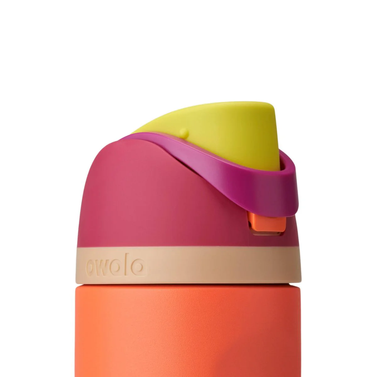 Owala Special Edition 16oz Kids' FreeSip Stainless Steel Water Bottle - Neon Nectar - Image 5