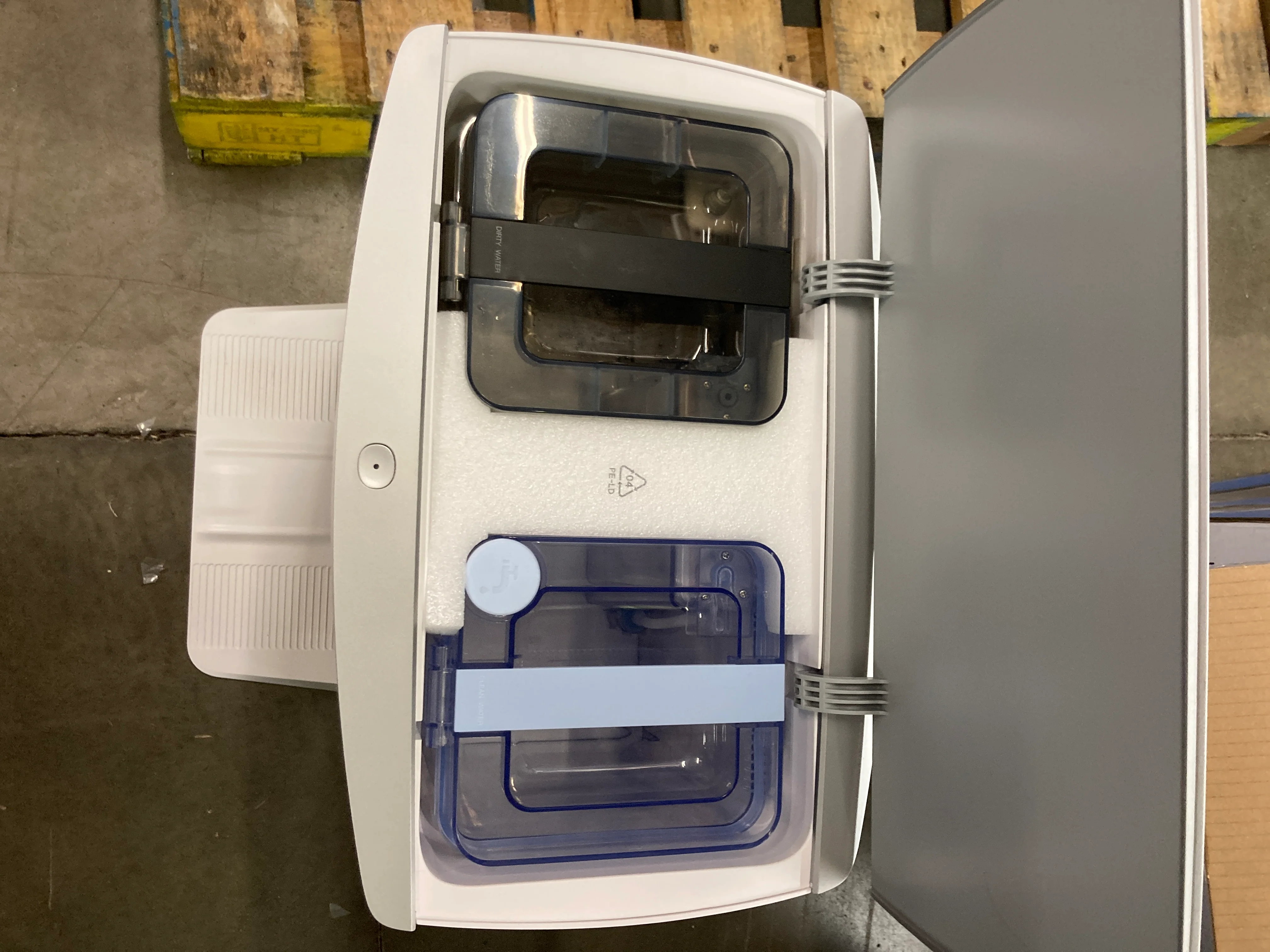 ECOVACS DEEBOT T20 Omni Robot Vacuum and Mop, Hot Water Mop Washing, Self-Emptying, Hot Air Drying, 6000Pa Suction, Auto Mop Lift, Obstacle Avoidance - Retail $1099 - Image 5