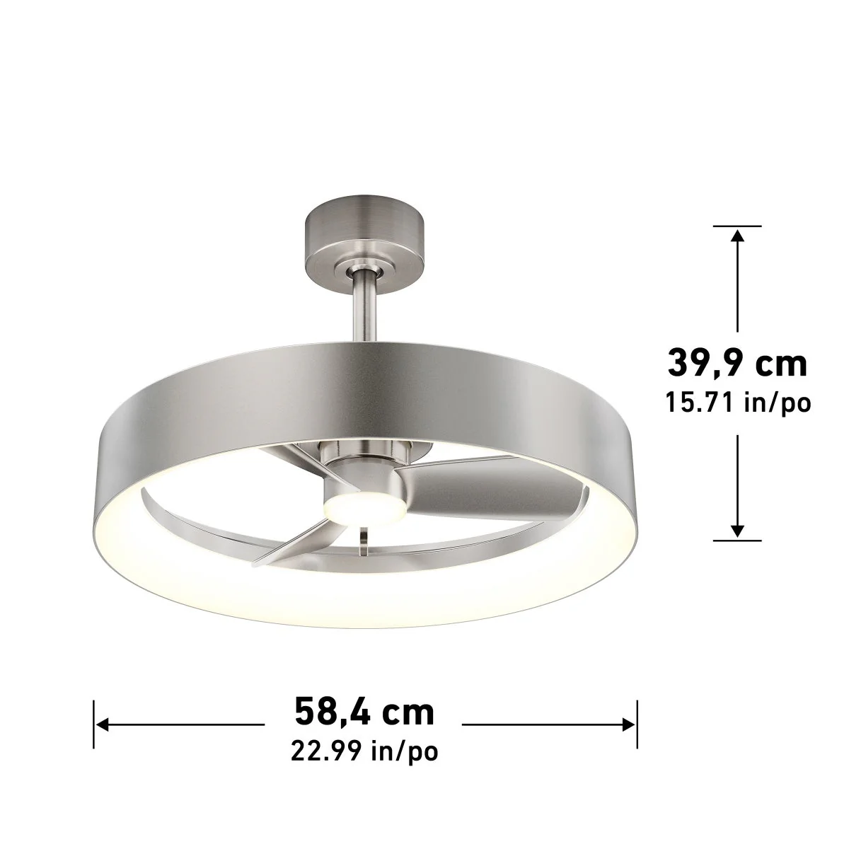 Artika Austin 23" LED Fandelier - Image 6