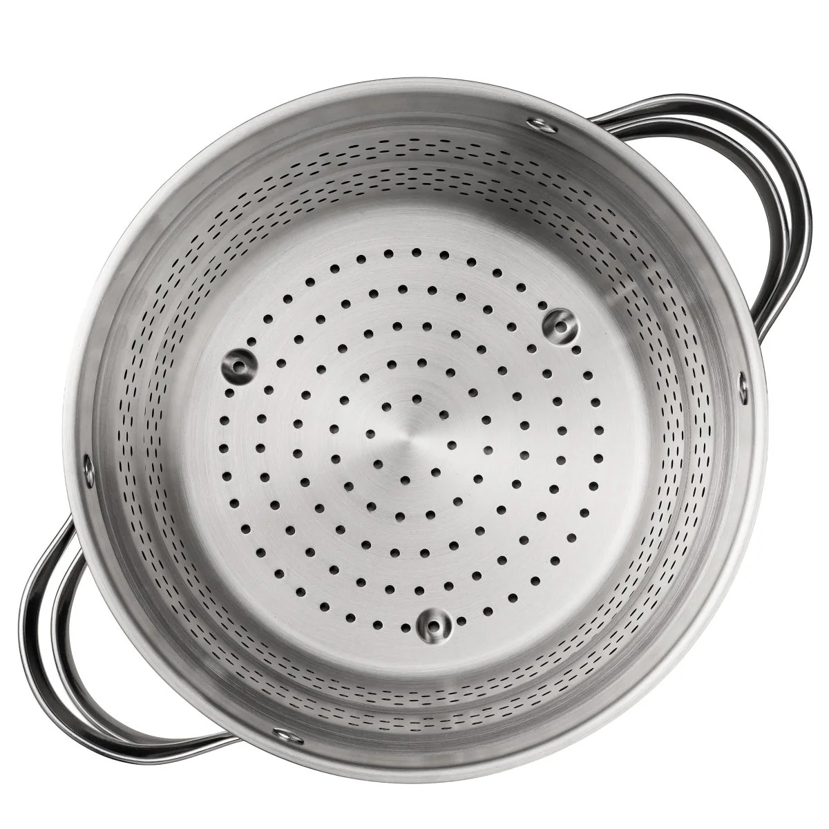 Tramontina 8-Quart Stainless Steel Tri-ply Base Multicooker with Pasta Insert - Image 5