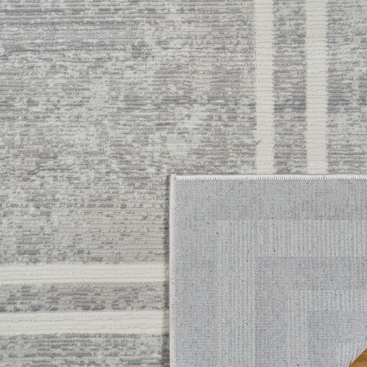 Sasha Area Rug, Damson Gray, 6'6” x 9' - Image 5
