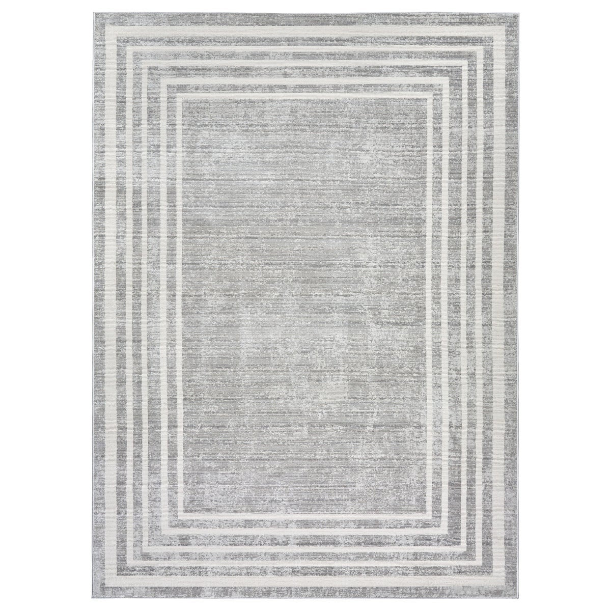 Sasha Area Rug, Damson Gray, 6'6” x 9' - Image 6