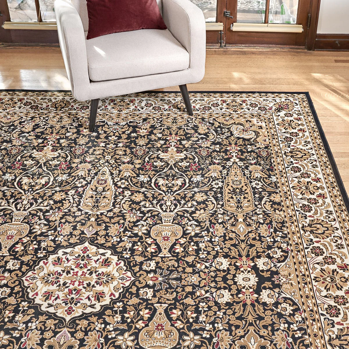 Thomasville Timeless Classic Rug Collection, Varick, 6 ft. 6 in. x 9 ft. 6 in - Image 2