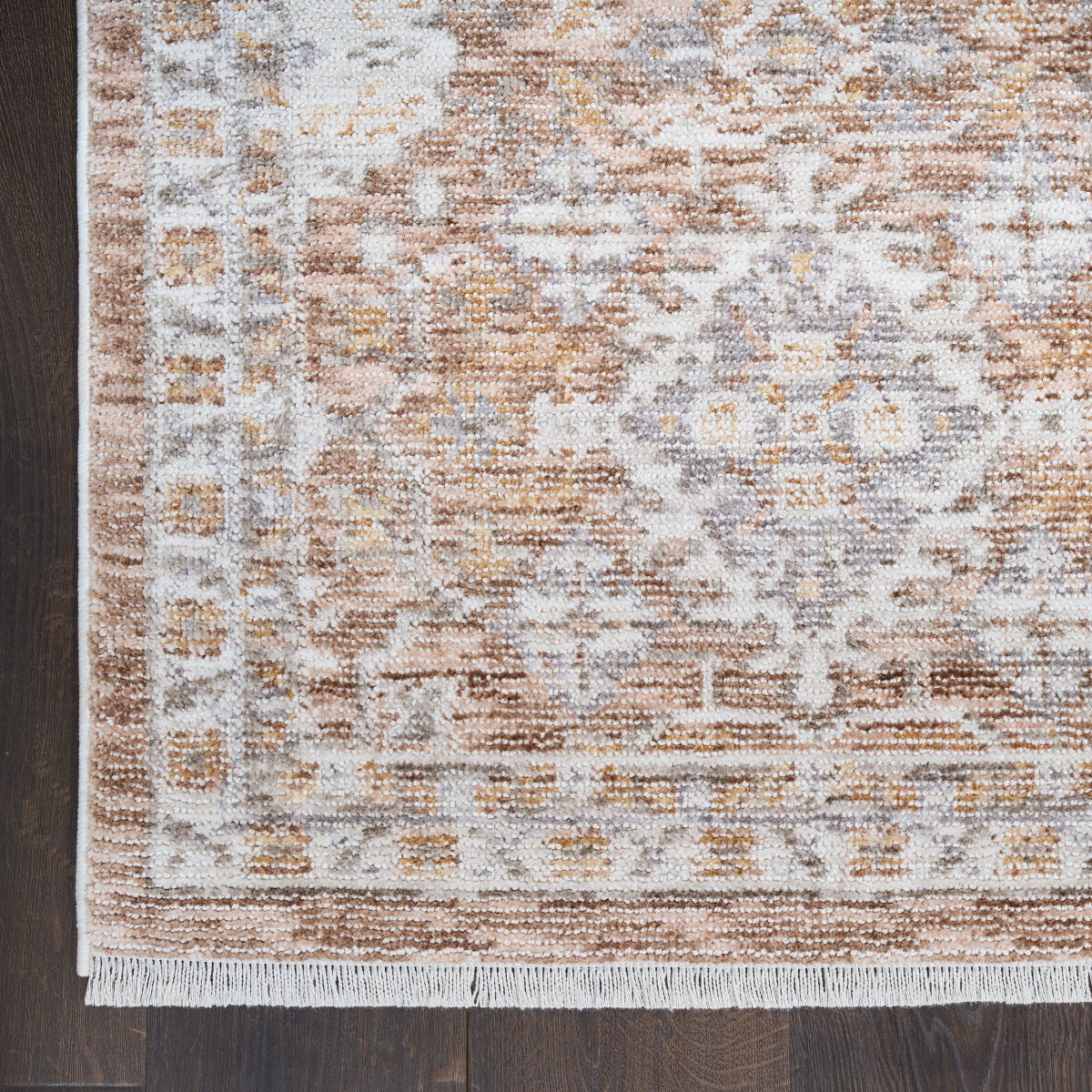 Nourison Hastings Area Rug Collection, Cian Ivory/Rust,  7 ft. 10 in. x 9 ft. 10 in. - Image 4