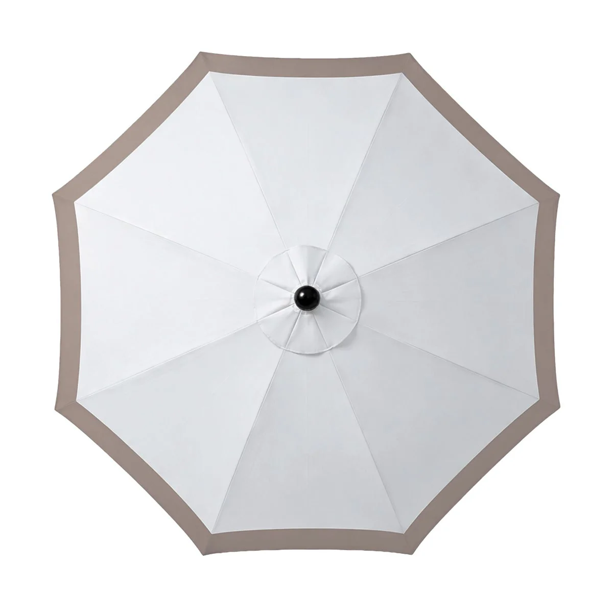 Sunvilla 11’ Border Stripe Market Umbrella - Image 7