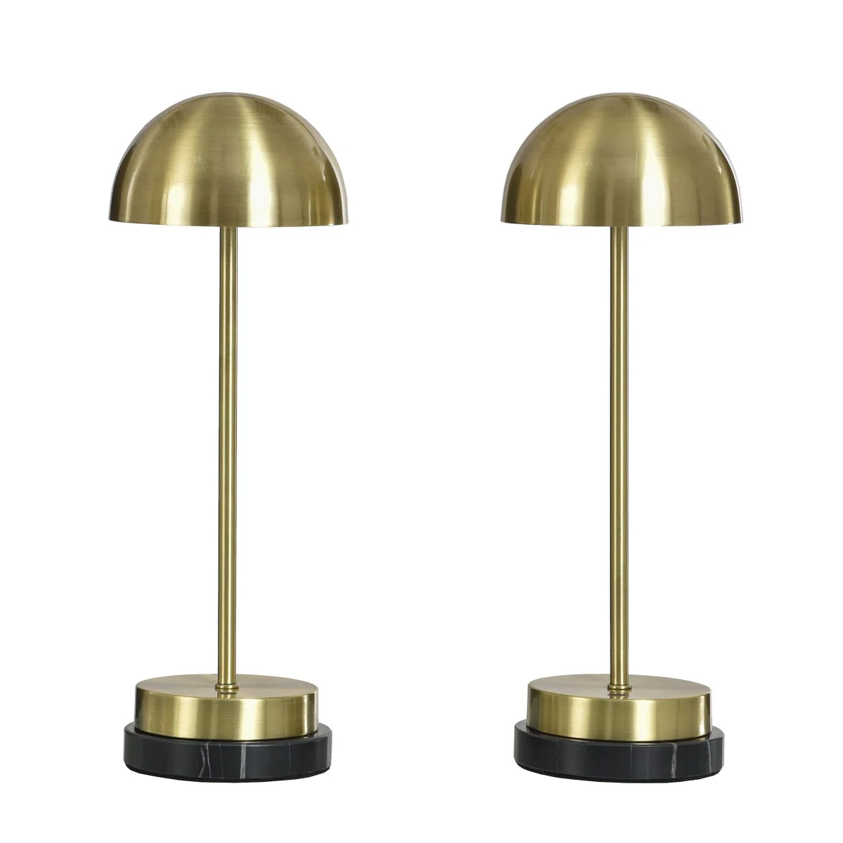 StyleCraft Cordless LED Rechargeable Table Lamp, 2-pack - Image 2
