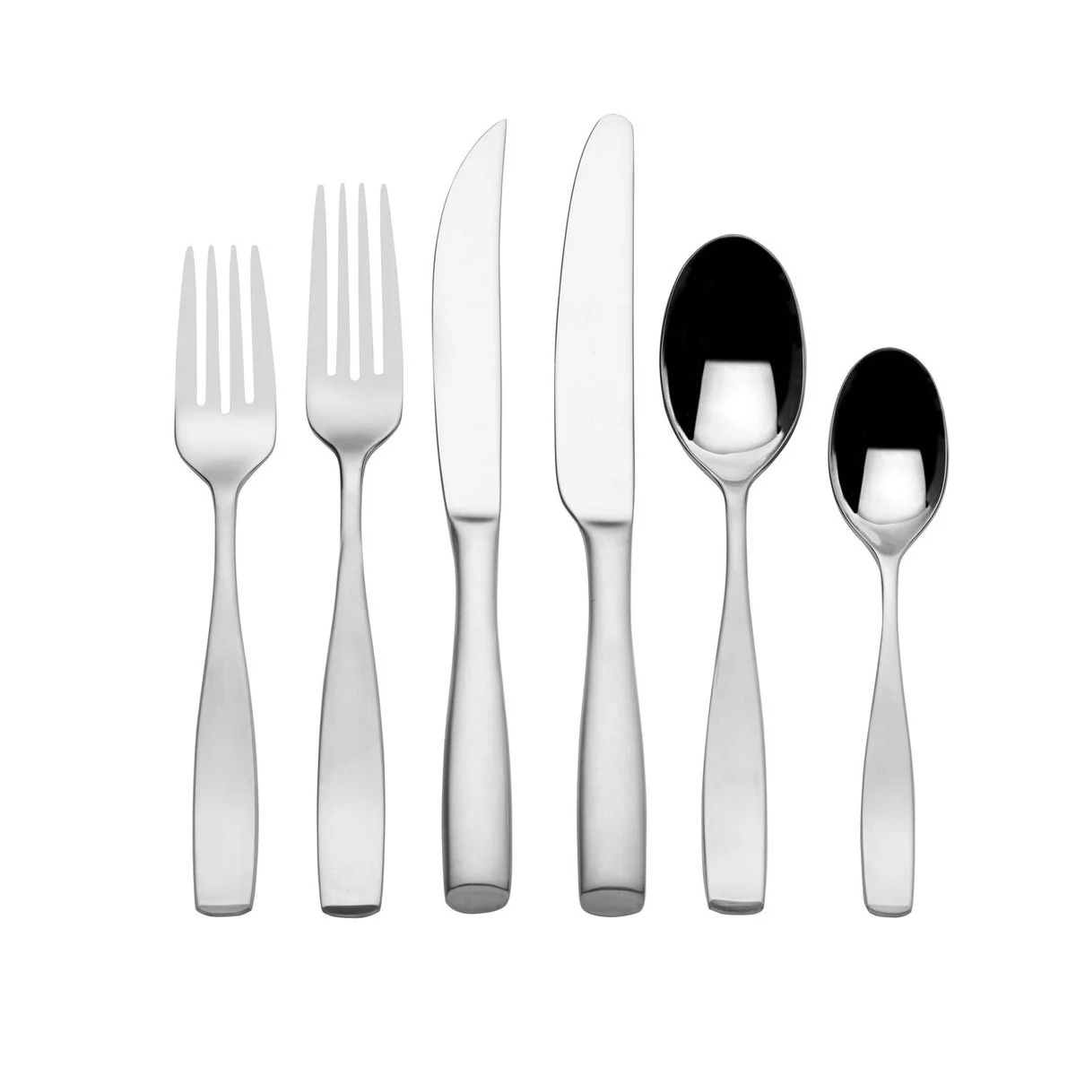 NEW - Mikasa Satin Loft 75-piece Flatware Set - Image 2