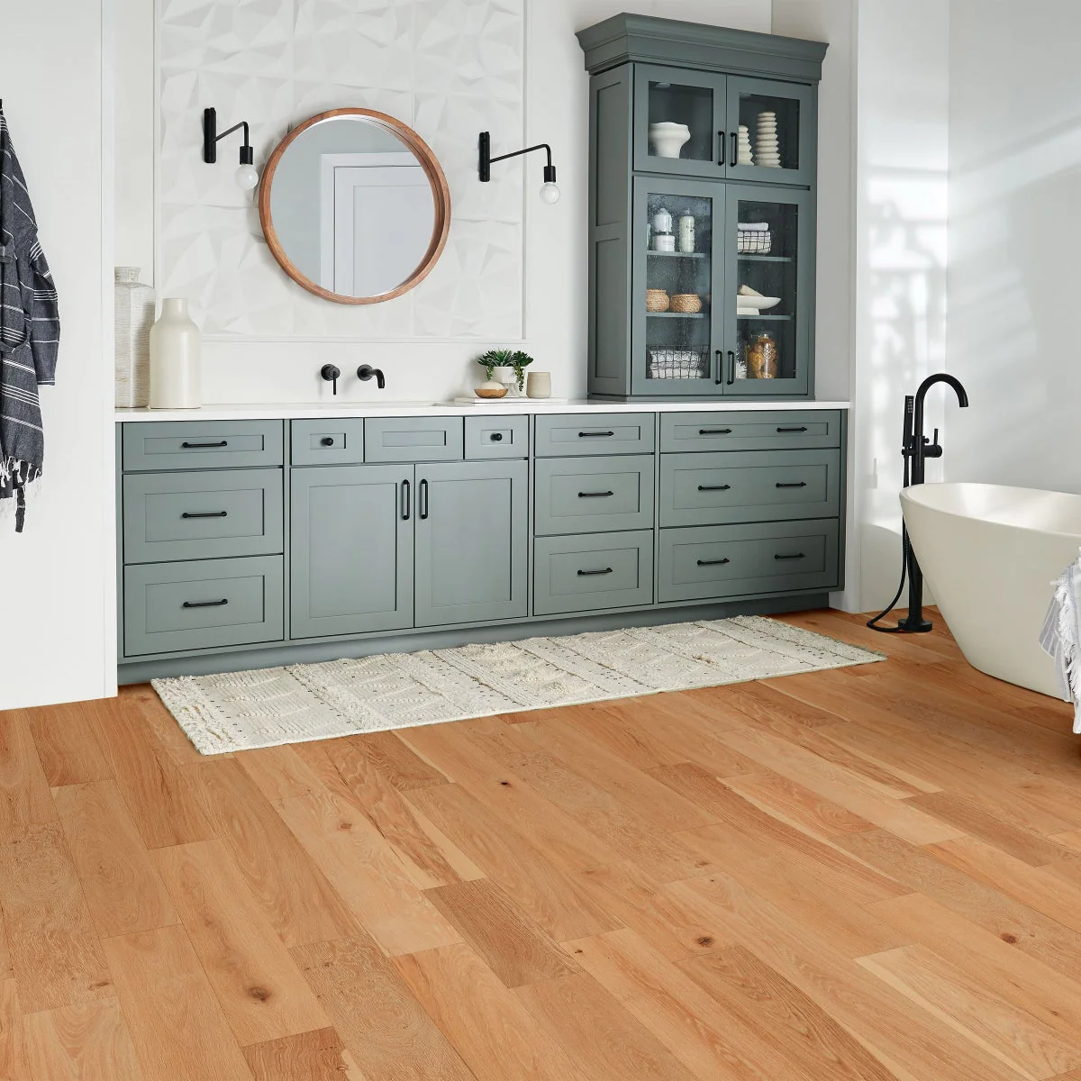 Hydropel by Bruce 1/2" Thick x 6-1/2” Wide Varying Length Waterproof Engineered Hardwood Flooring (25.58 sq.ft./carton) - Image 3
