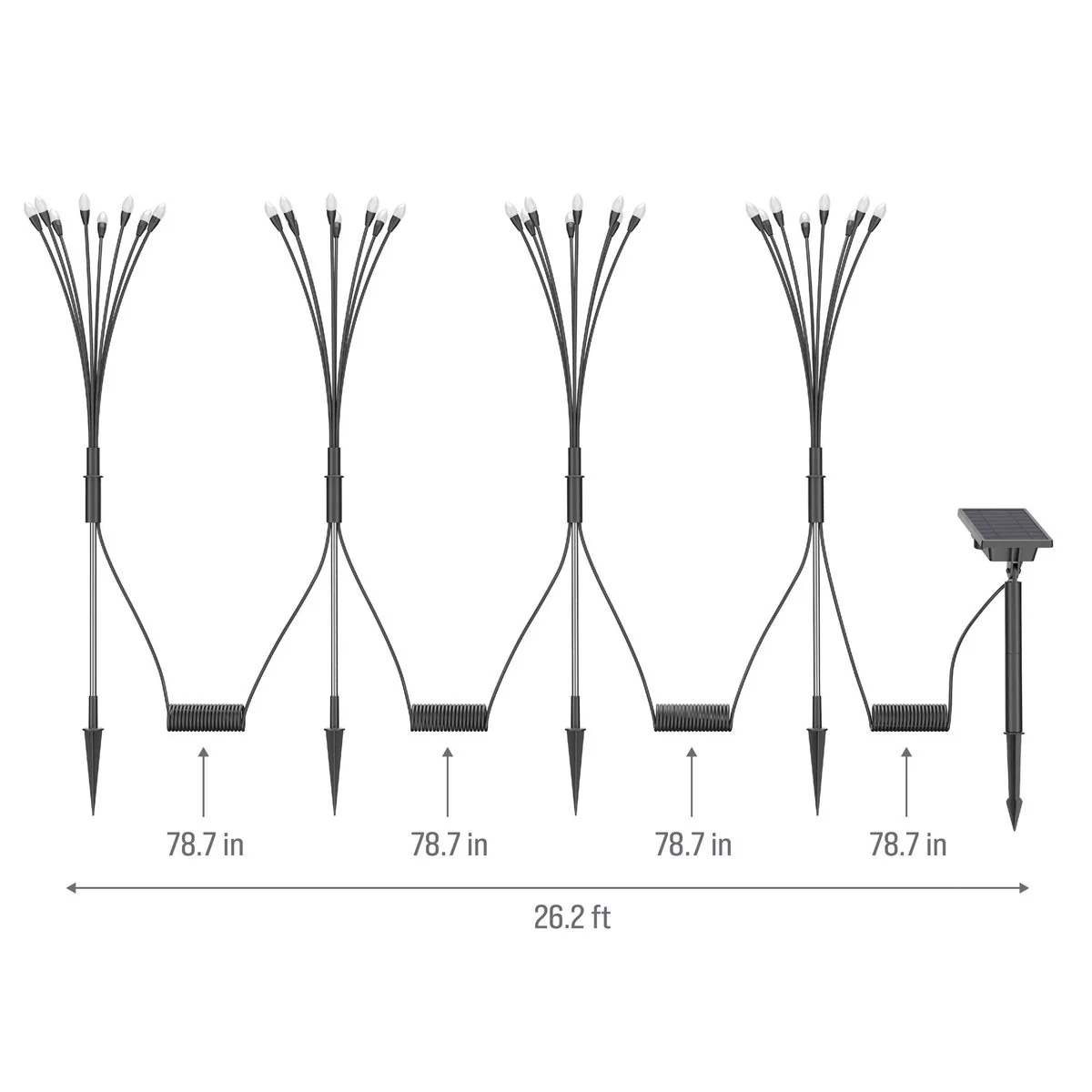 Fresh Source Solar Firefly Landscape Lights - Image 2