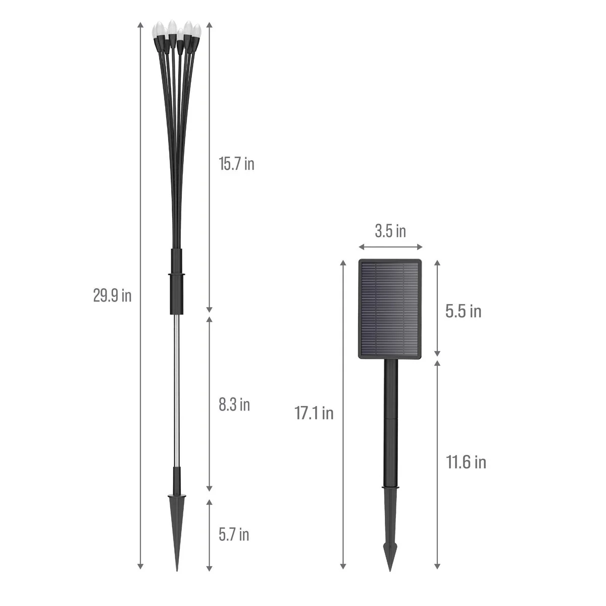 Fresh Source Solar Firefly Landscape Lights - Image 3