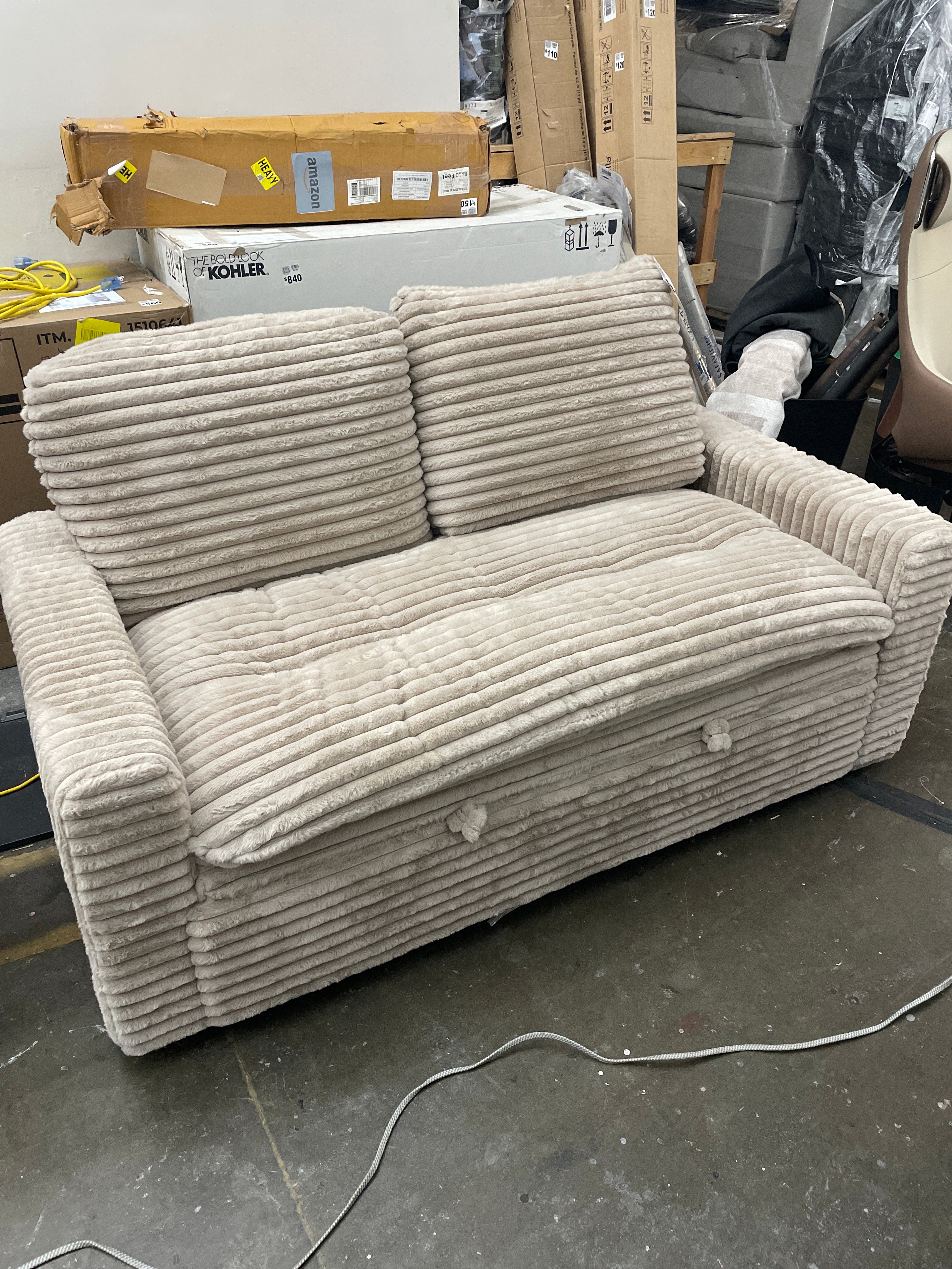 Stearns & Foster Johanna Convertible Sleeper Sofa - Image 5