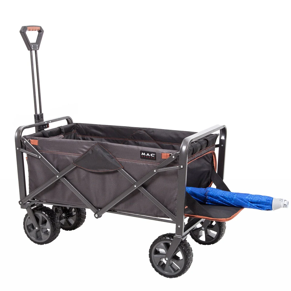 Mac Sports XL Folding Wagon with Brakes - Image 4