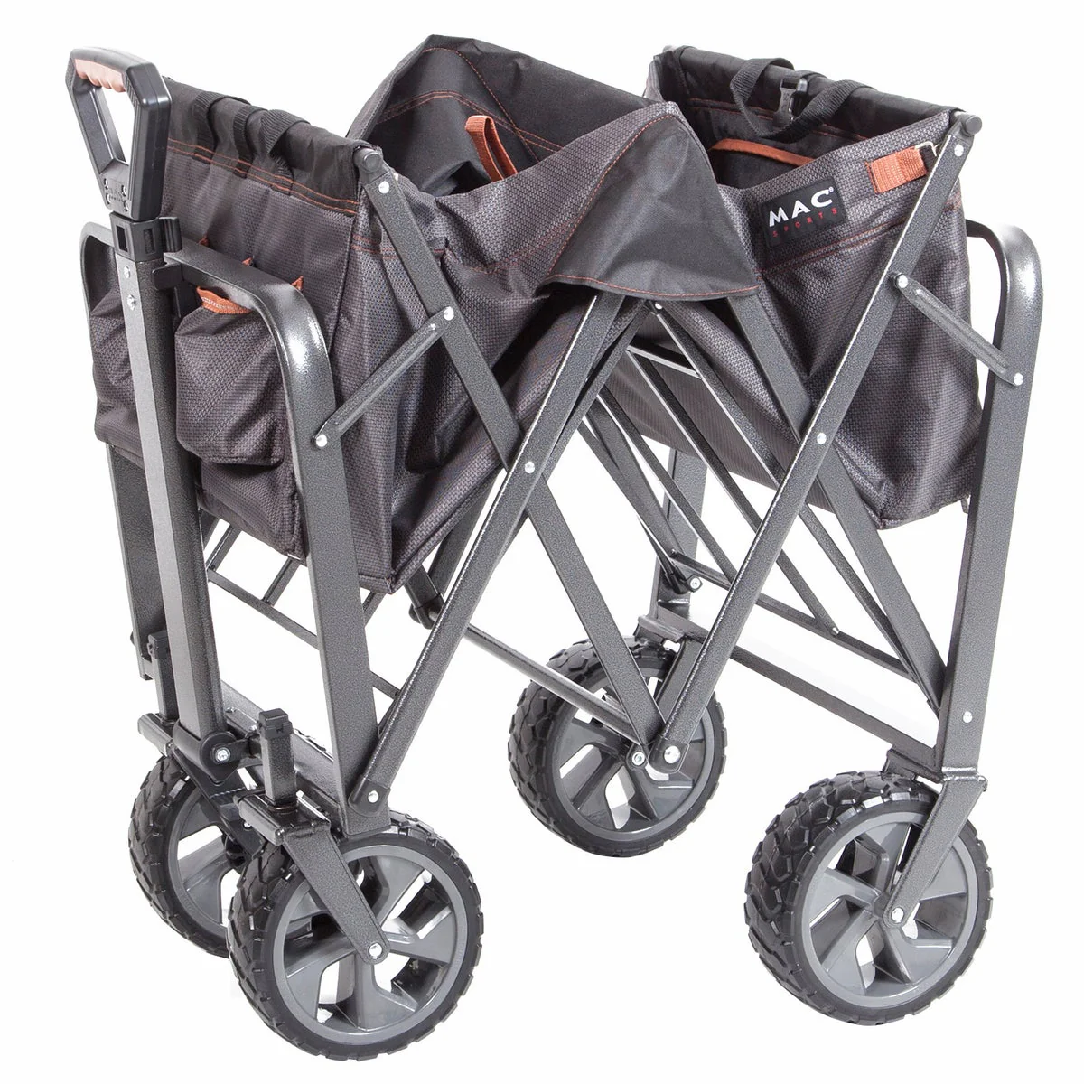 Mac Sports XL Folding Wagon with Brakes - Image 6