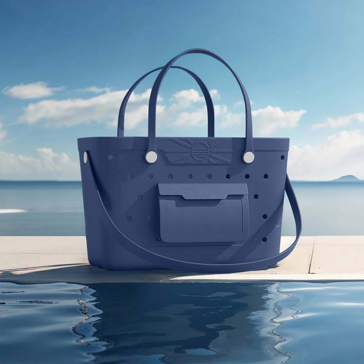 Beachcomber Bag, Navy Blue