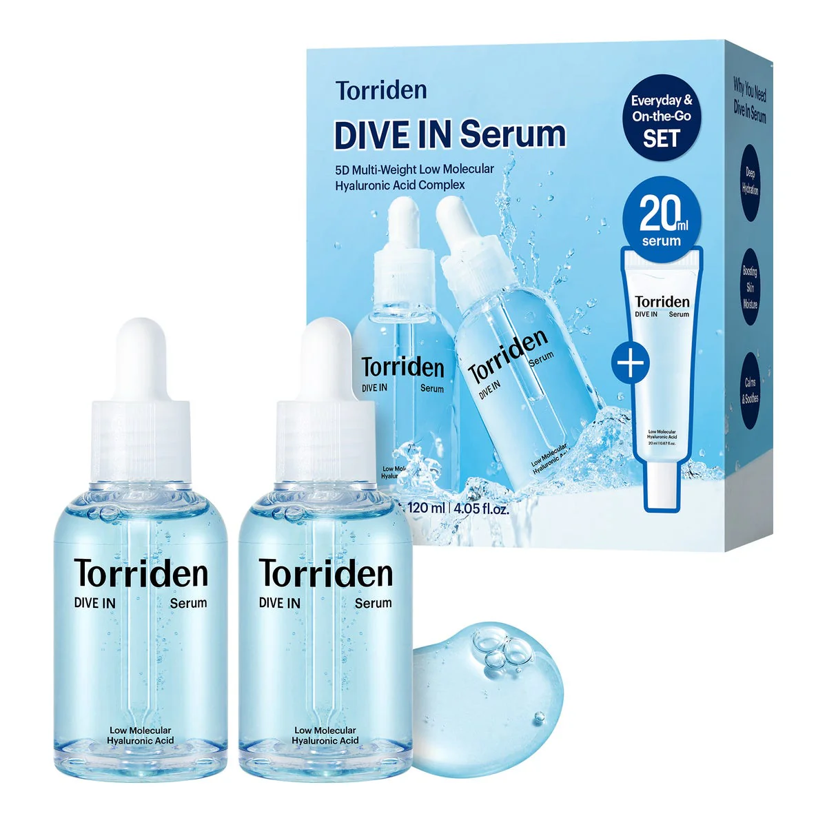 Torriden DIVE-IN Low-Molecular Hyaluronic Acid Serum Set - Image 6