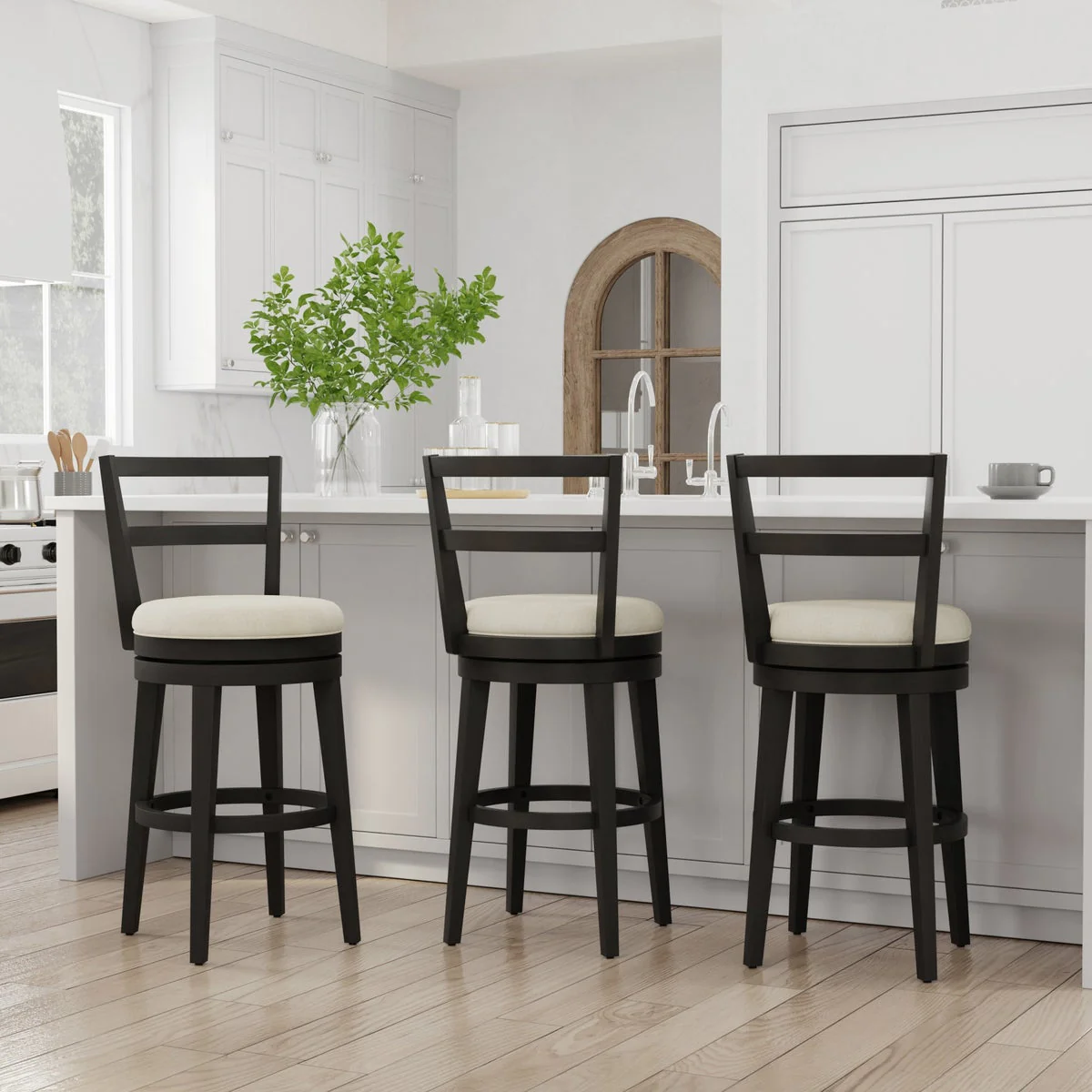 NEW - Fletcher Bar Height Swivel Stool - Image 6