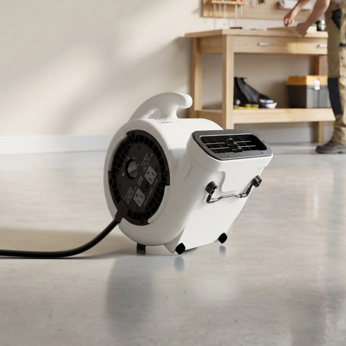 Lasko Super Fan MAX, 4-Speed Multi-Purpose Compact Air Mover, Blower Fan - Image 2