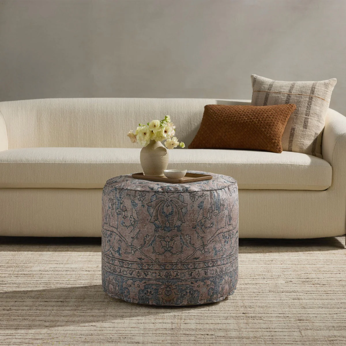 Loloi Round Pouf - Image 5