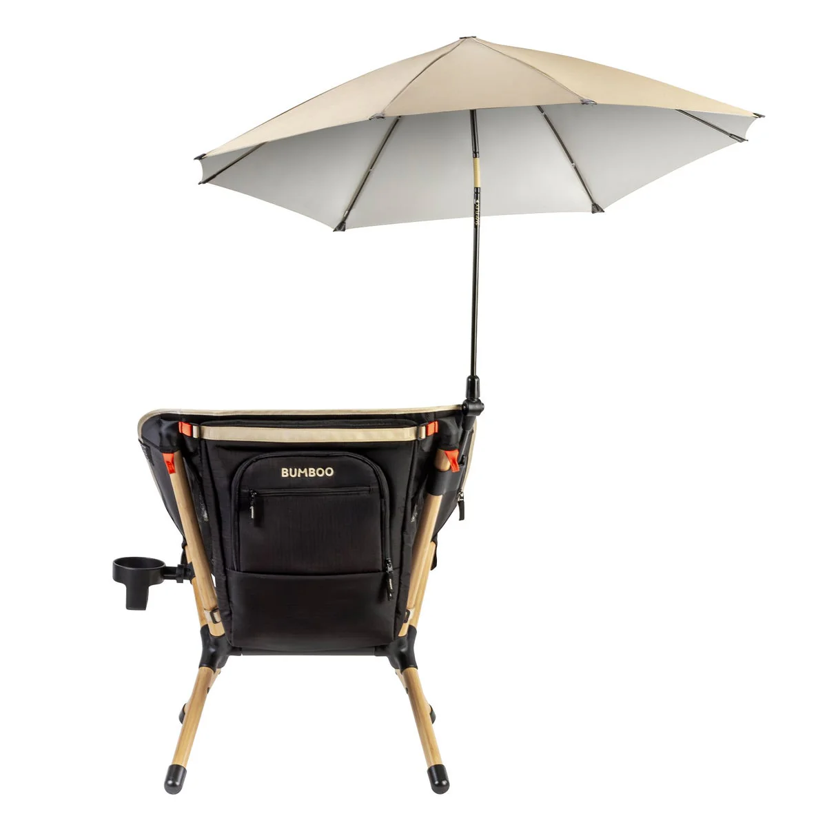 Bumboo Packable Chair with Sun Shade - Image 3