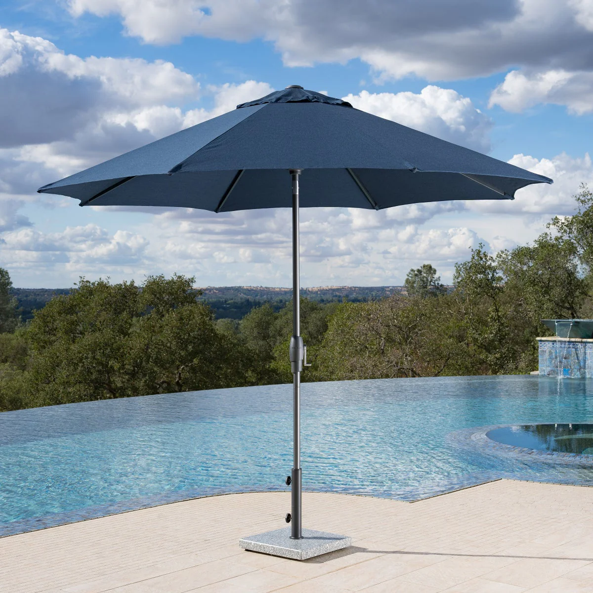 SunVilla 10' Auto-Tilt Market Umbrella