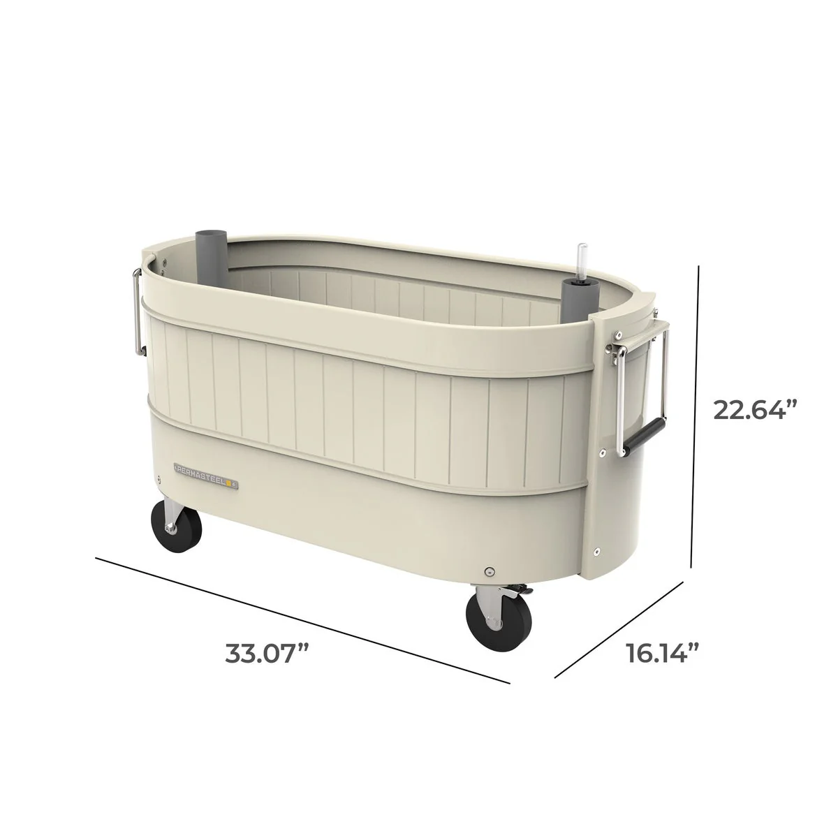 Permasteel Rolling Self-Watering Garden Bed - Image 5