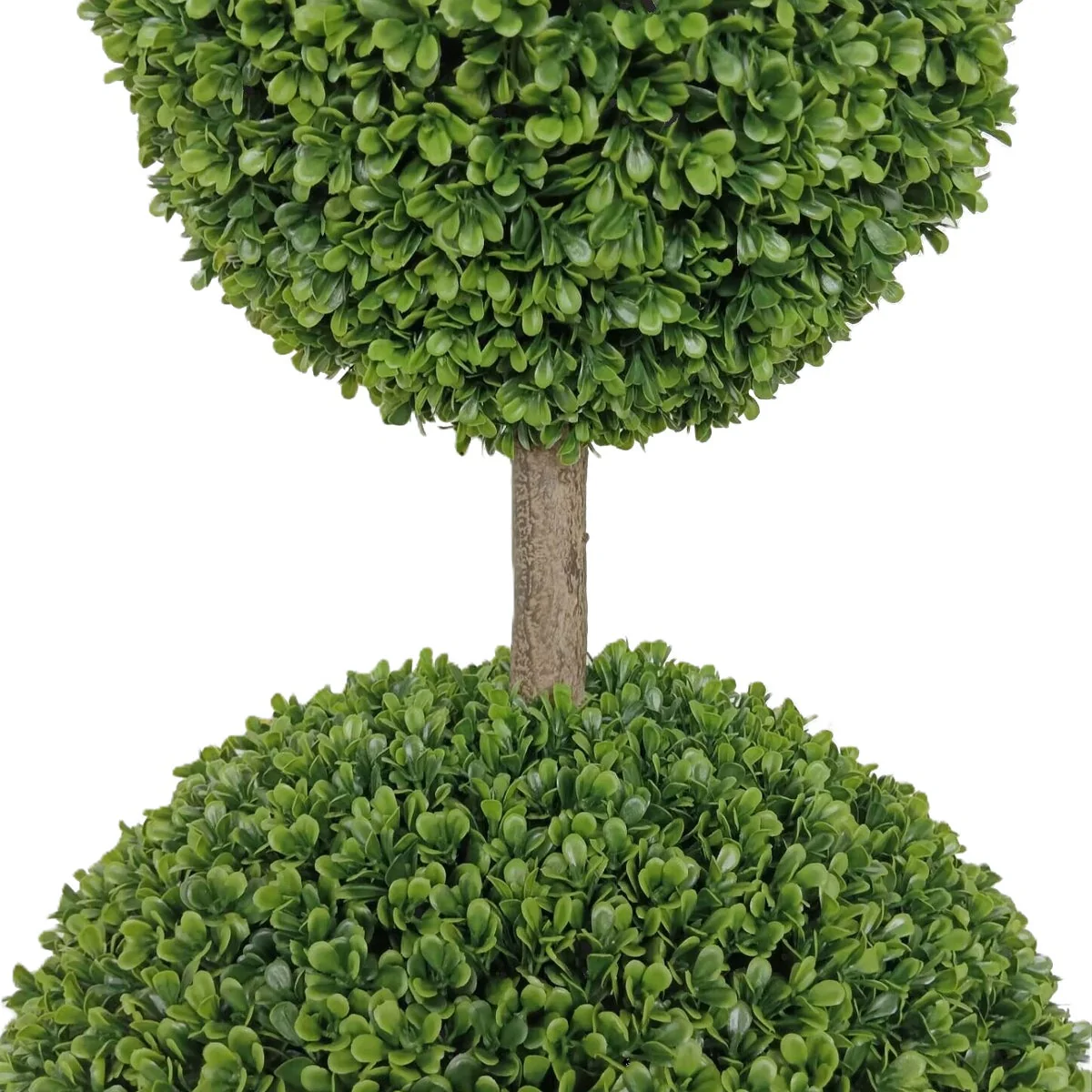 Faux 4' UV Resistant Boxwood Topiary Tree Indoor and Outdoor - Image 3