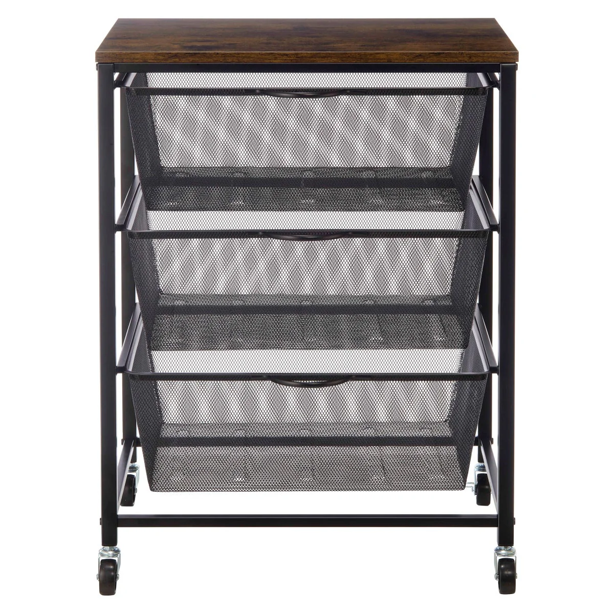 Edifice 3-tier Mesh Basket Cart - Image 5