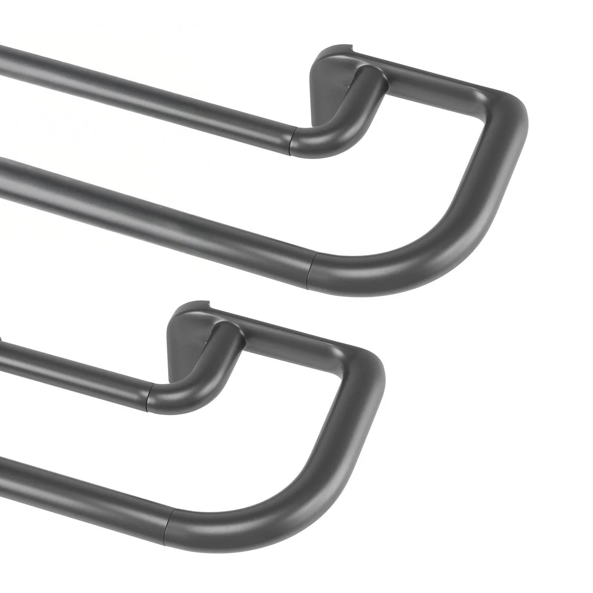 Umbra 3/4” Double Curtain Rod, 2-pack In Black - Image 4