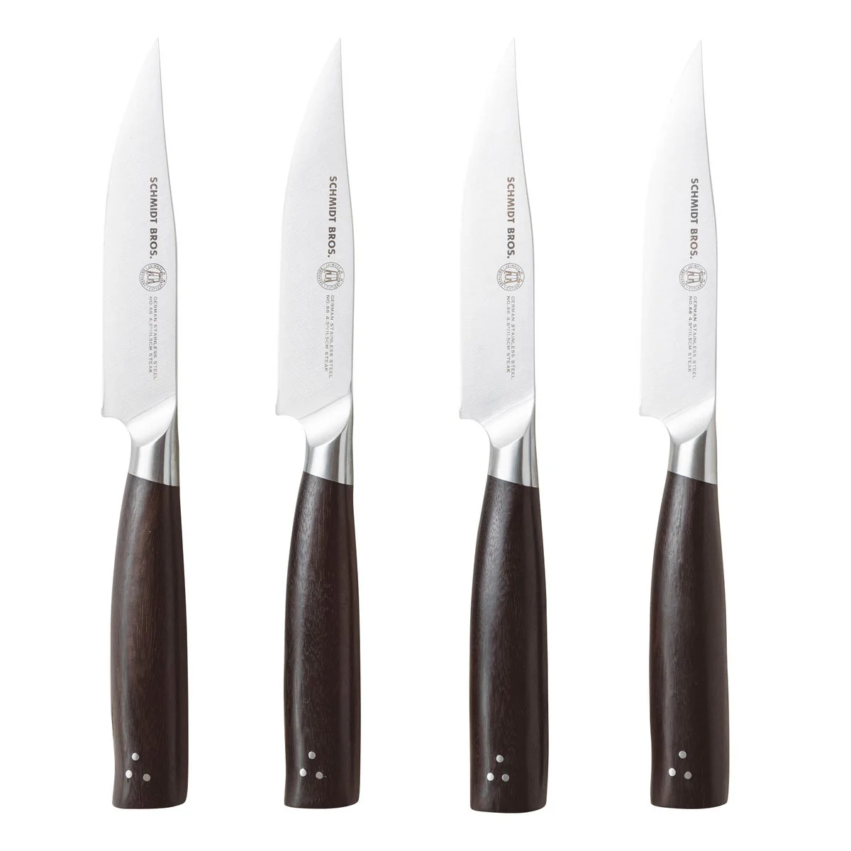 Schmidt Brothers Cutlery Delta Series Acacia Wood 4-pack Steak Knife Set - Image 2