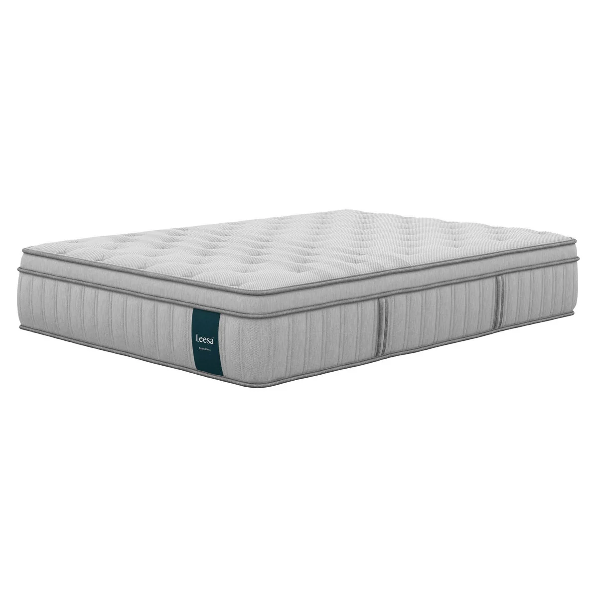 Leesa Oasis Chill 13.5" Euro Top Medium Firm Hybrid Mattress, King - Image 5