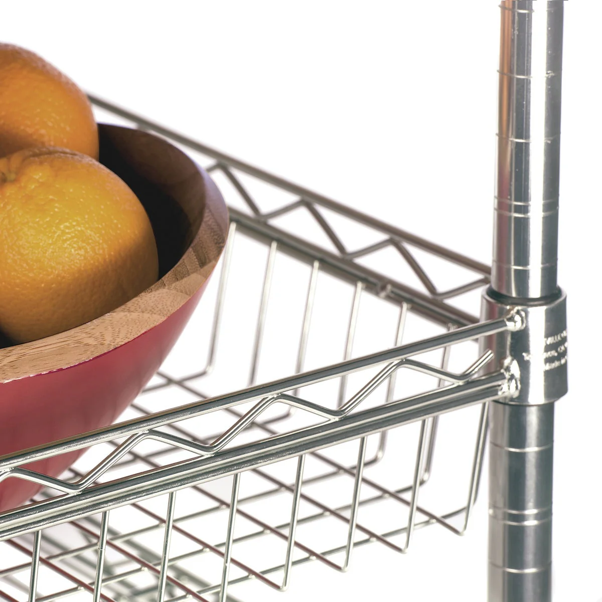 NEW - Seville Classics Stainless Steel Kitchen Cart - Image 3