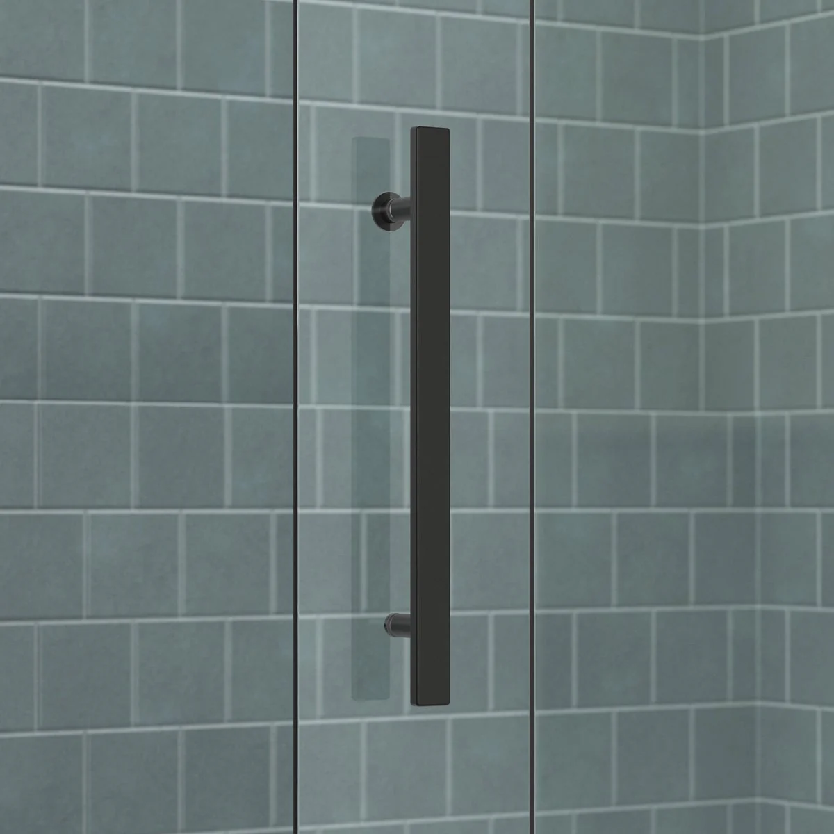 Kohler Tellin Shower Door - Black 78 in. x 59 in - Image 6