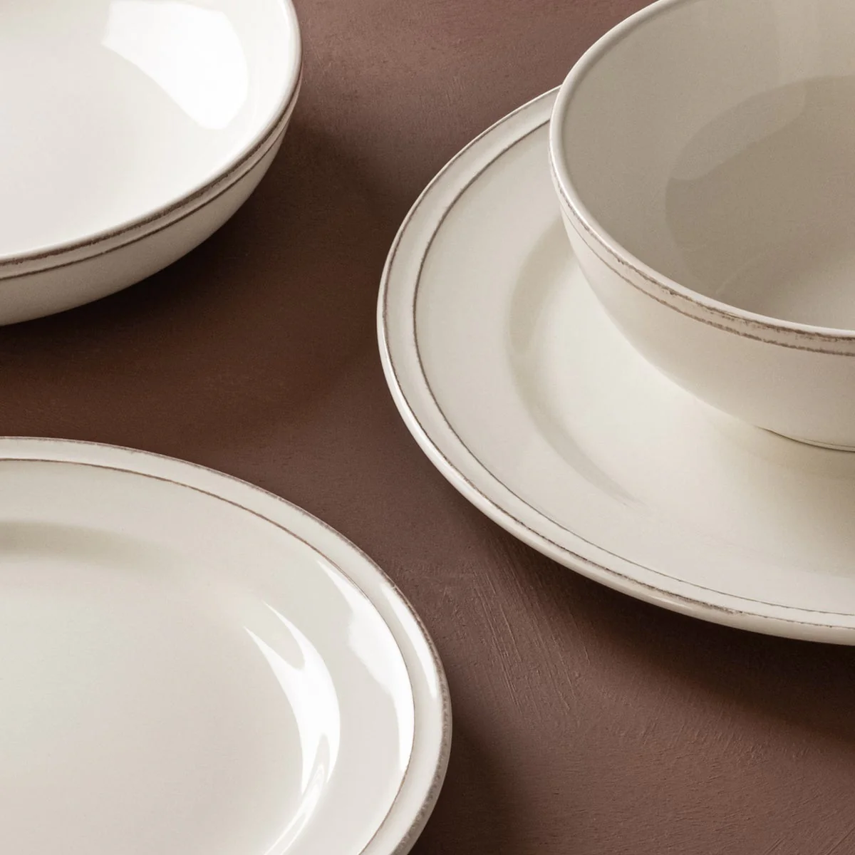 Over&Back Lake Como 16-piece Dinnerware Set In Ivory - Image 5