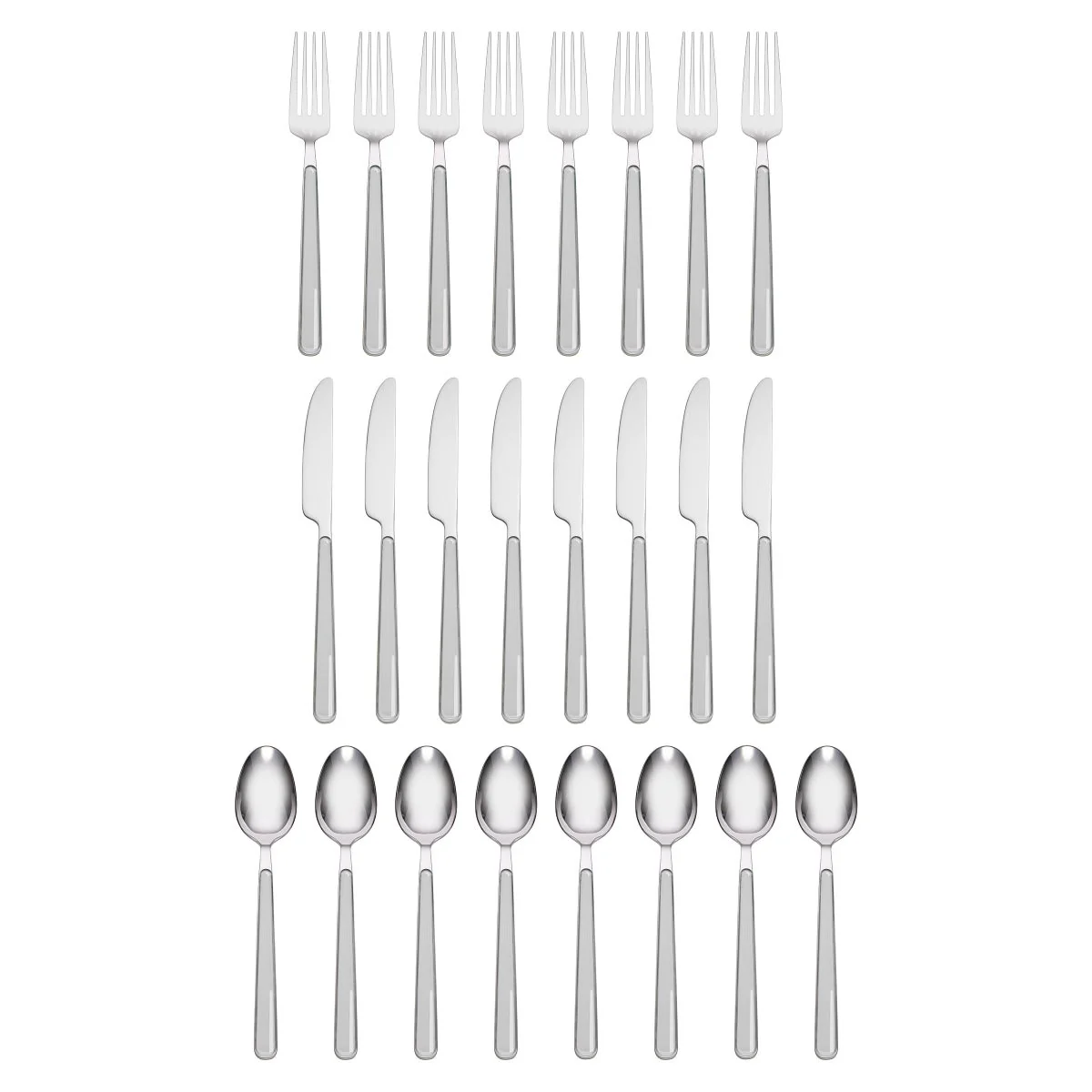 Oneida 24-piece Flatware Set with Caddy - Image 2