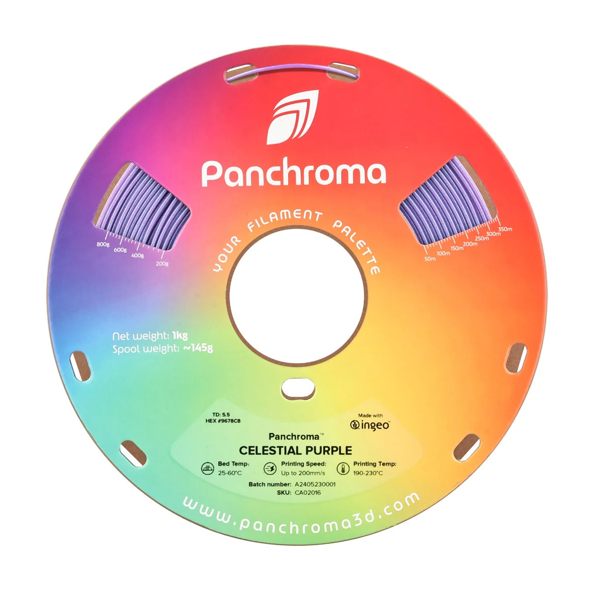 Polymaker PLA 4x1kg Fun Color 1.75mm 3D Printer Filament Colorful Bundle - Image 3