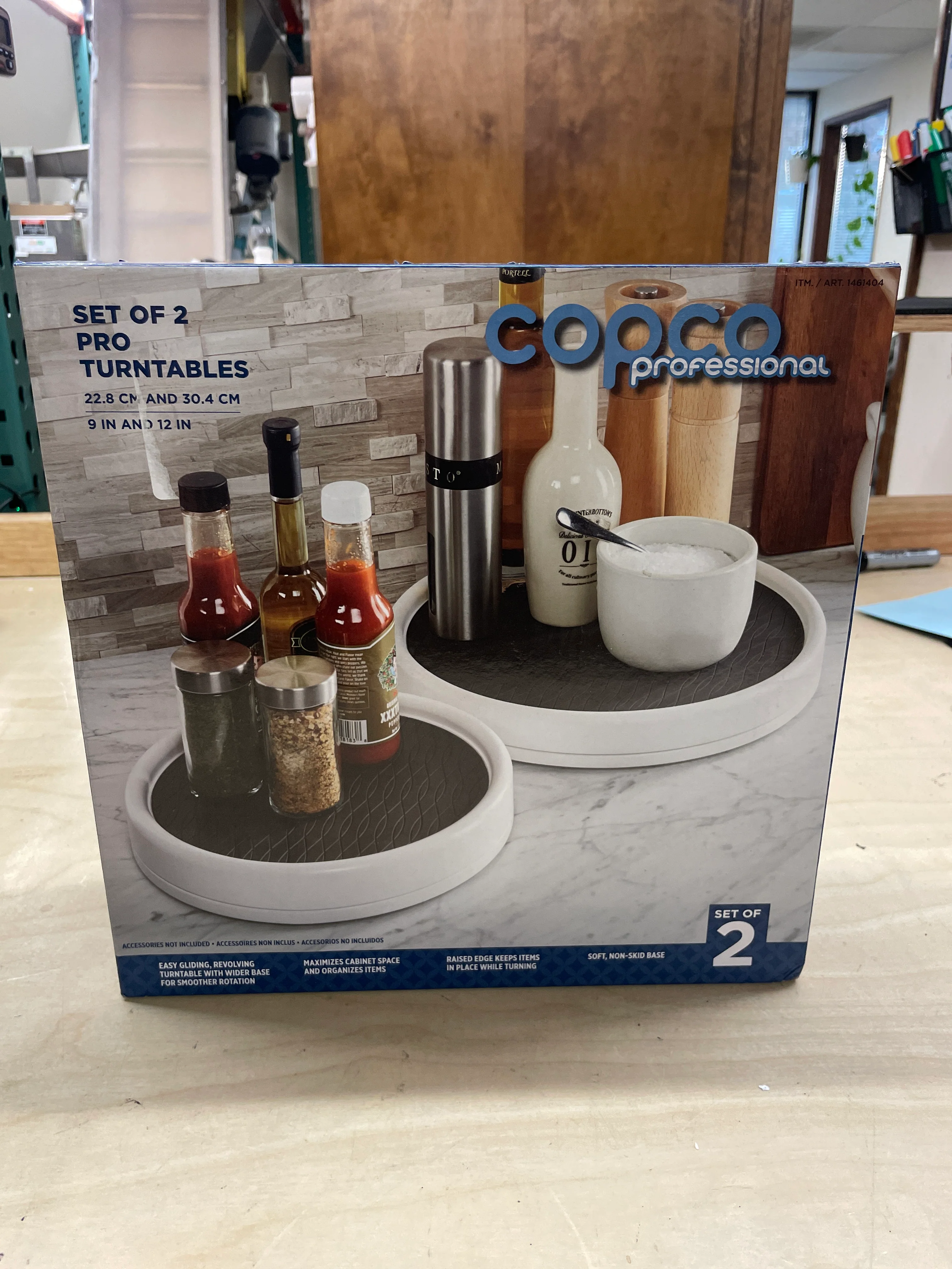 Costco - Copco PRO Turntables Set of 2