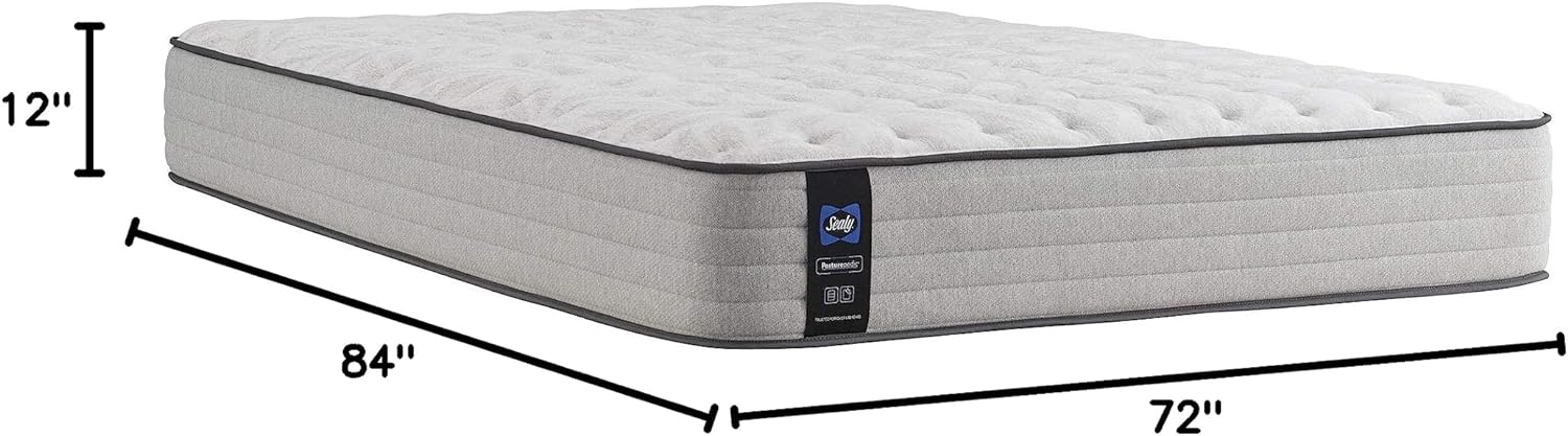 NEW - Sealy Posturepedic Spring Summer Rose Medium Feel Mattress, California King - Retail $1299 - Image 3