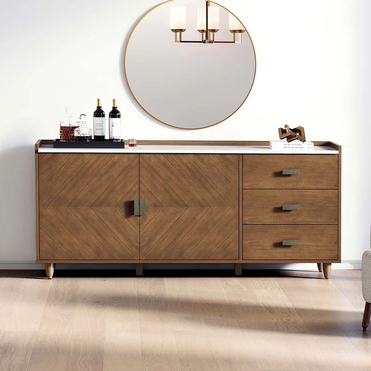 Costco - Andrea 72" Accent Console - Retail $1299 - Image 2