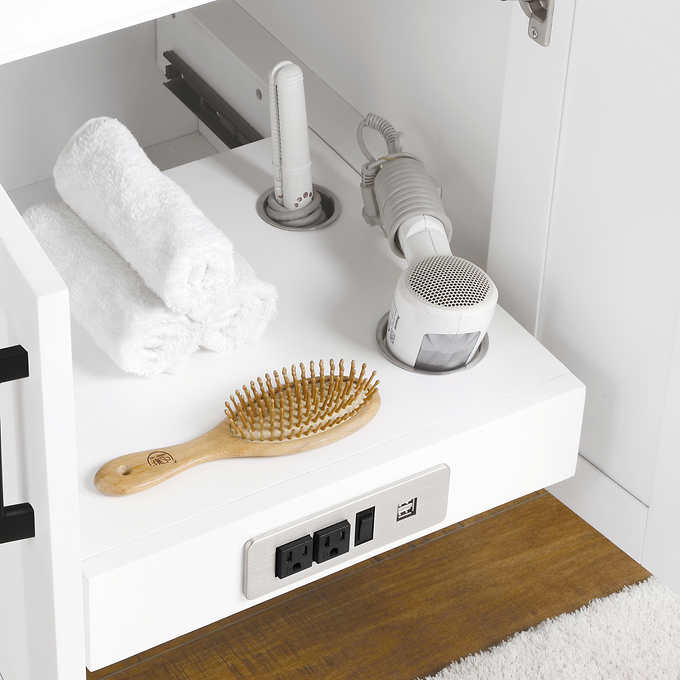 NEW - Costco - OVE Decors Alonso 36" Bath Vanity in White - Retail $999 - Image 6