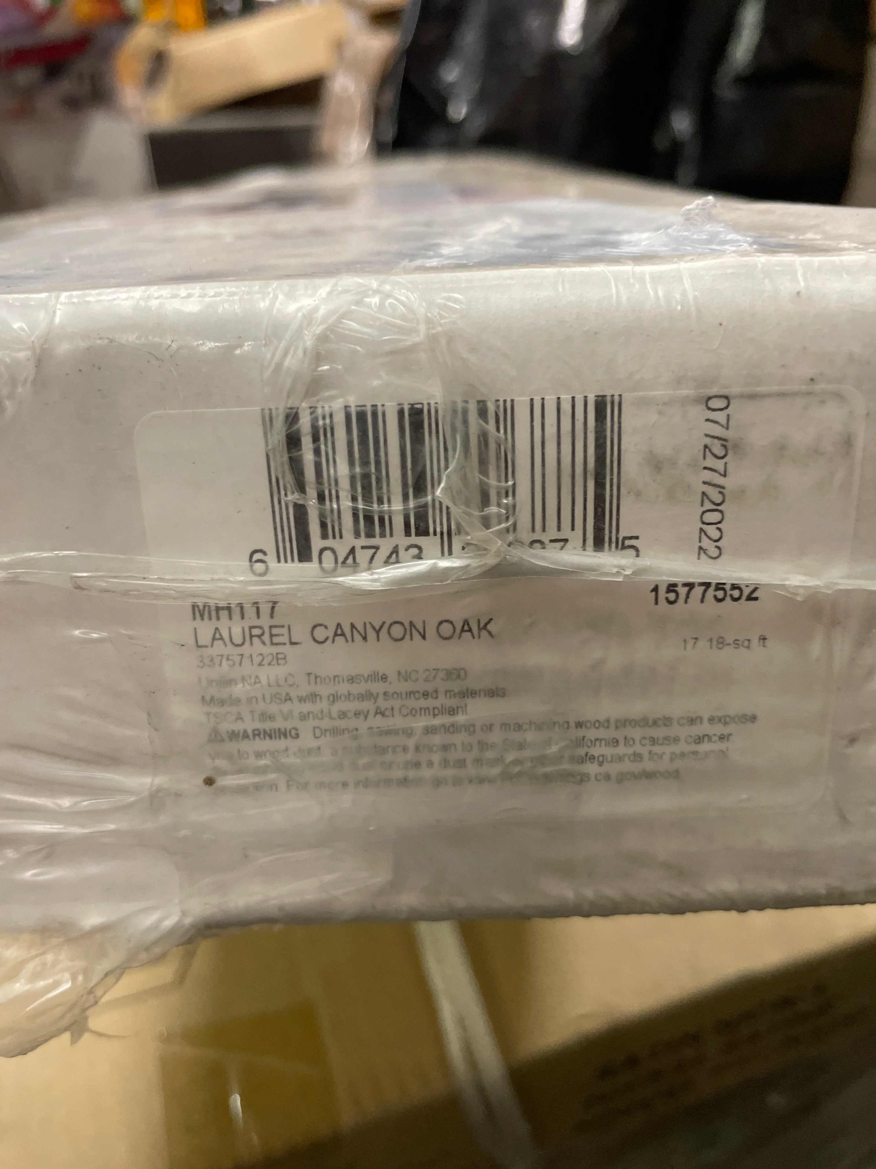 Costco - 6 Boxes - Mohawk Home Laurel Canyon Oak Waterproof Laminate 12mm Thick Plank With 2mm Attached Pad - Retail $276 - Image 3
