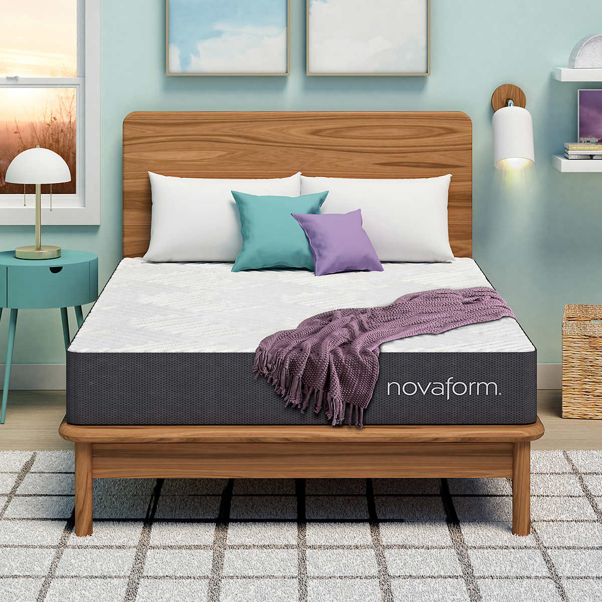 NEW - Costco - Novaform DreamAway 8" Gel Memory Foam Mattress - Retail $209 - Image 2